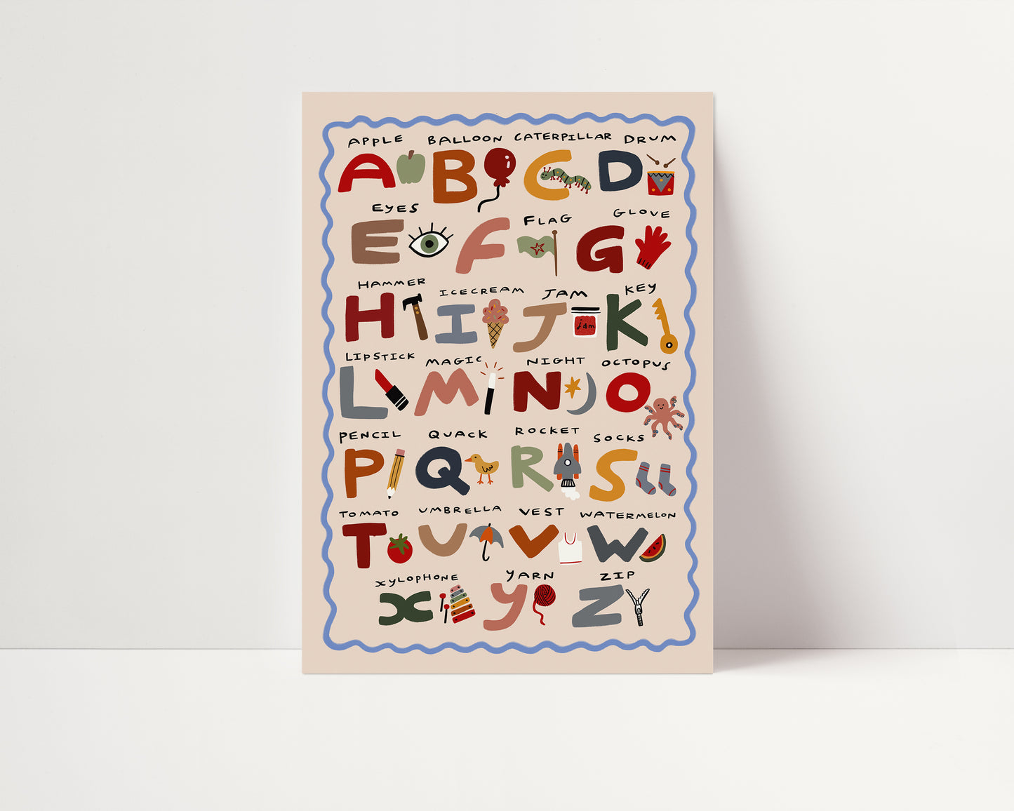 First Alphabet | A3 | STUDIO SECOND