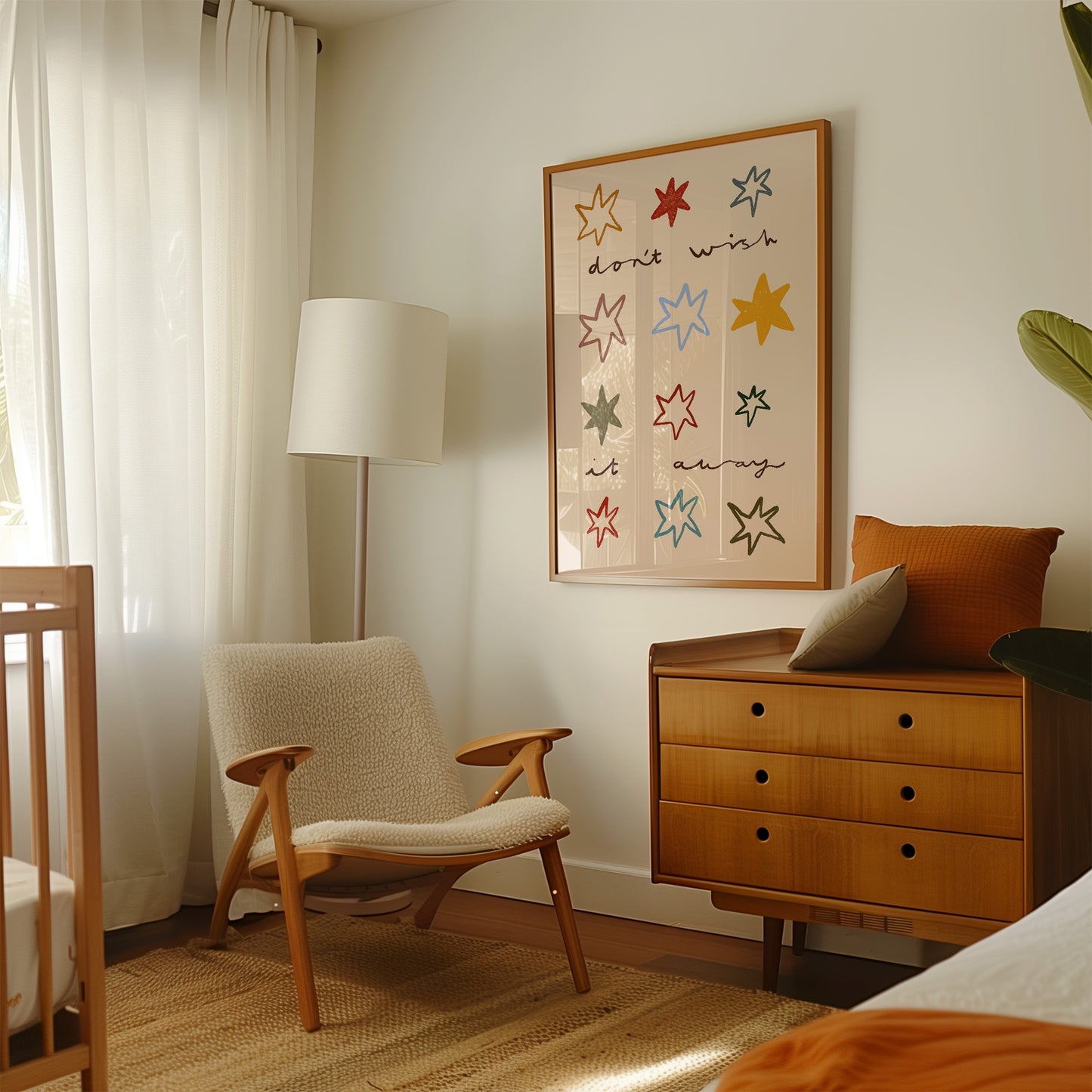 Don't Wish It Away | Nursery Print | UNFRAMED