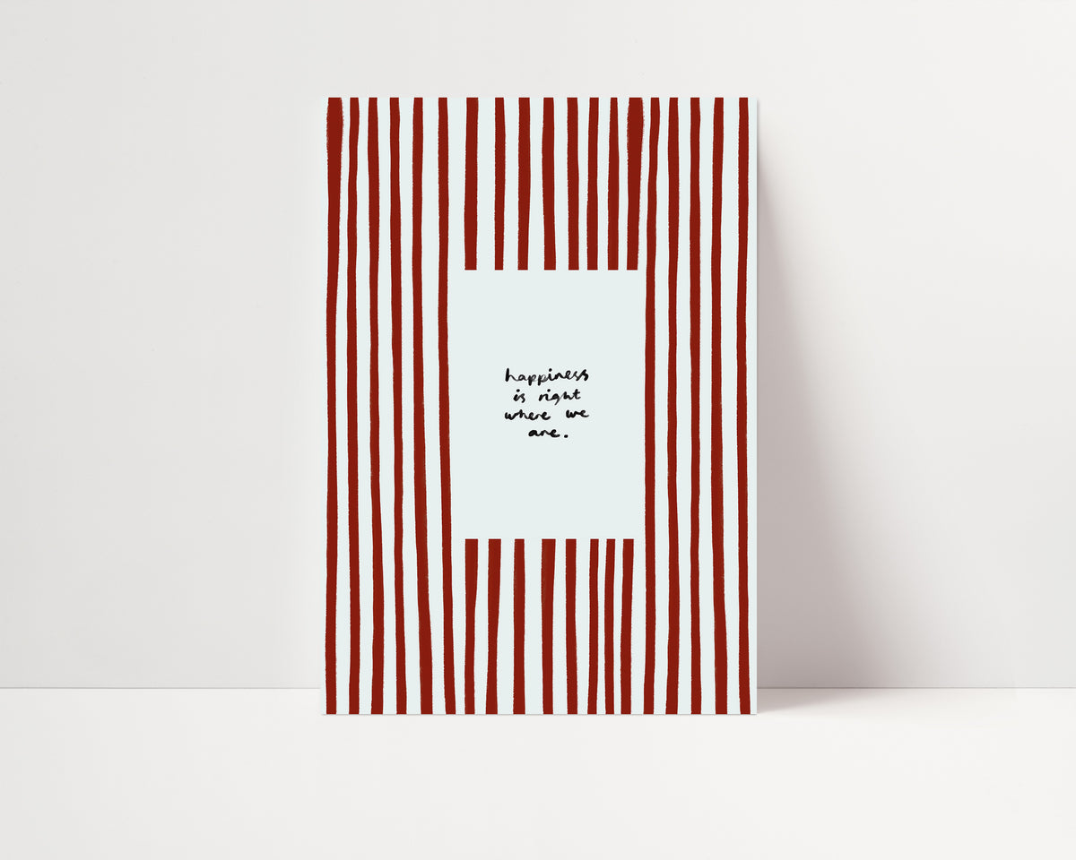 Happiness | A4 | STUDIO SECOND