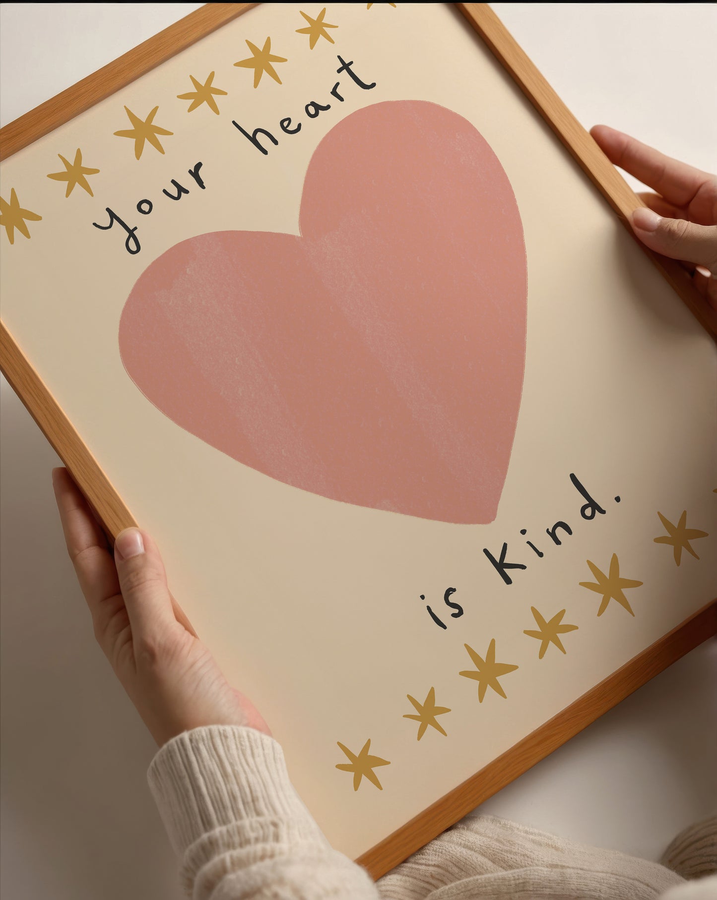 Your Heart Is Kind | Nursery Print | UNFRAMED