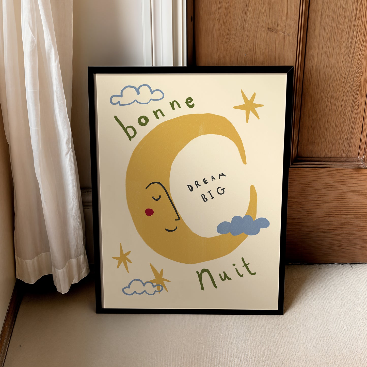 Dream Big | Nursery Print | UNFRAMED
