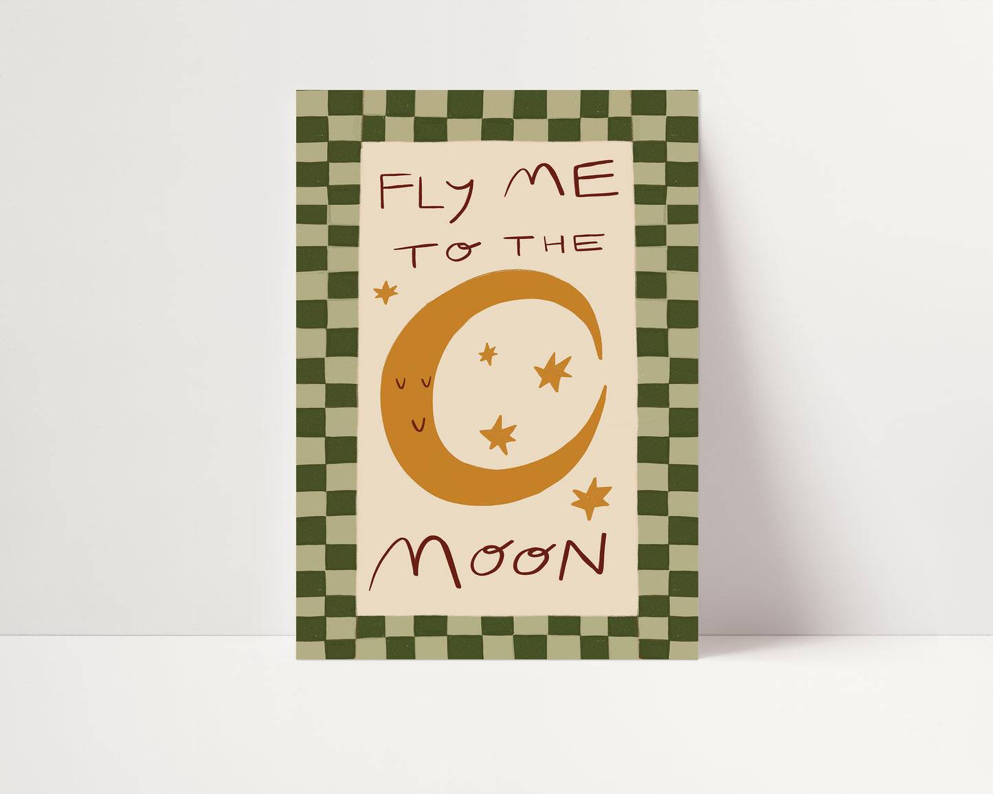 Fly Me To The Moon | Nursery Print | UNFRAMED