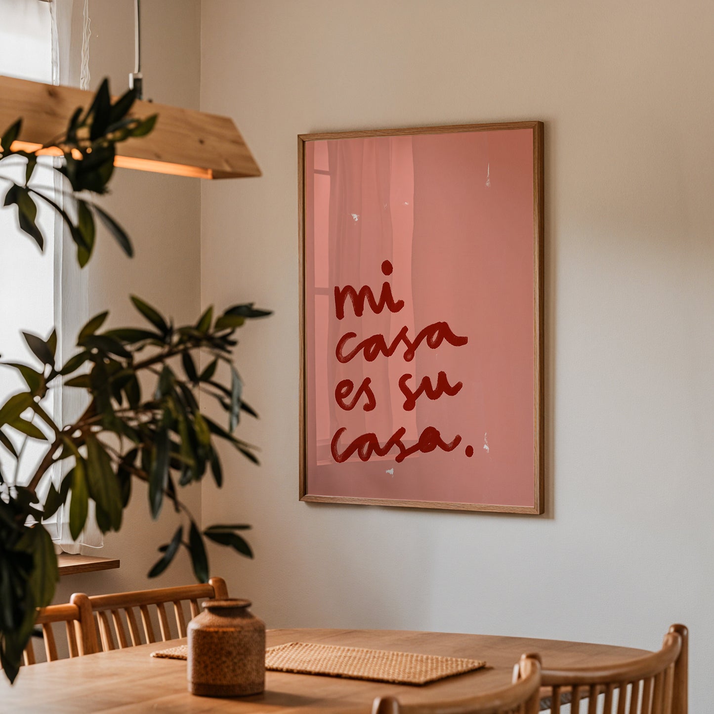 Mi Casa Es Su Casa | Welcome Print | UNFRAMED