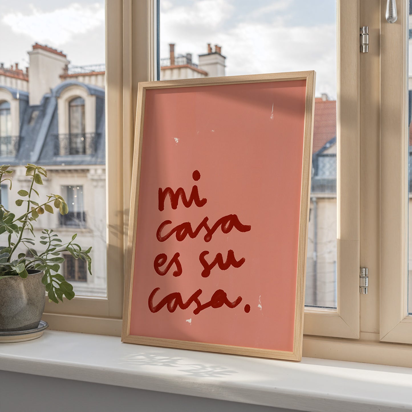 Mi Casa Es Su Casa | Welcome Print | UNFRAMED
