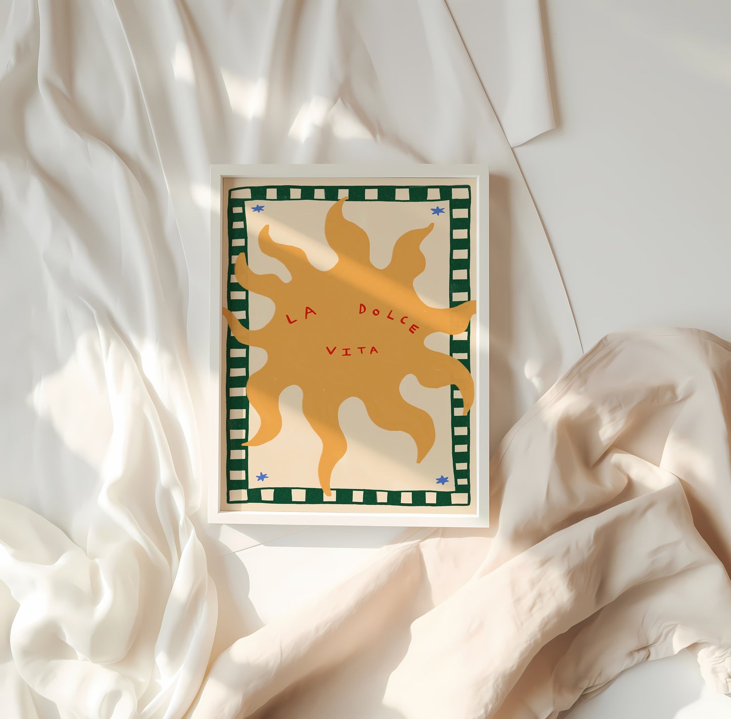 La Dolce Vita | Eclectic Sun Print | UNFRAMED