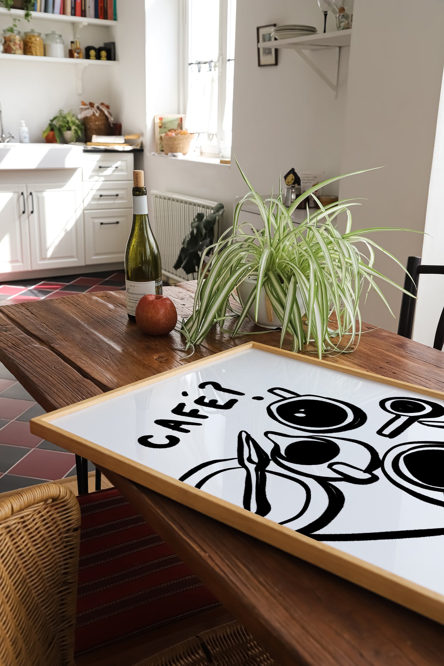 Cafe? | Coffee Print | UNFRAMED