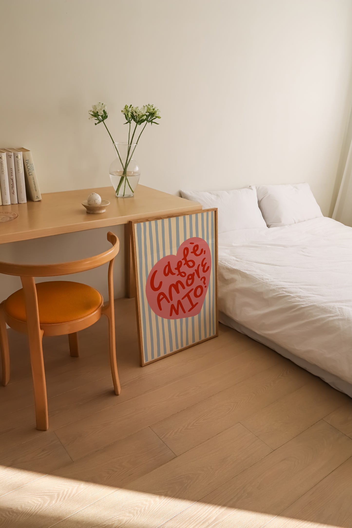 Caffe Amore Mio? | Coffee Print | UNFRAMED