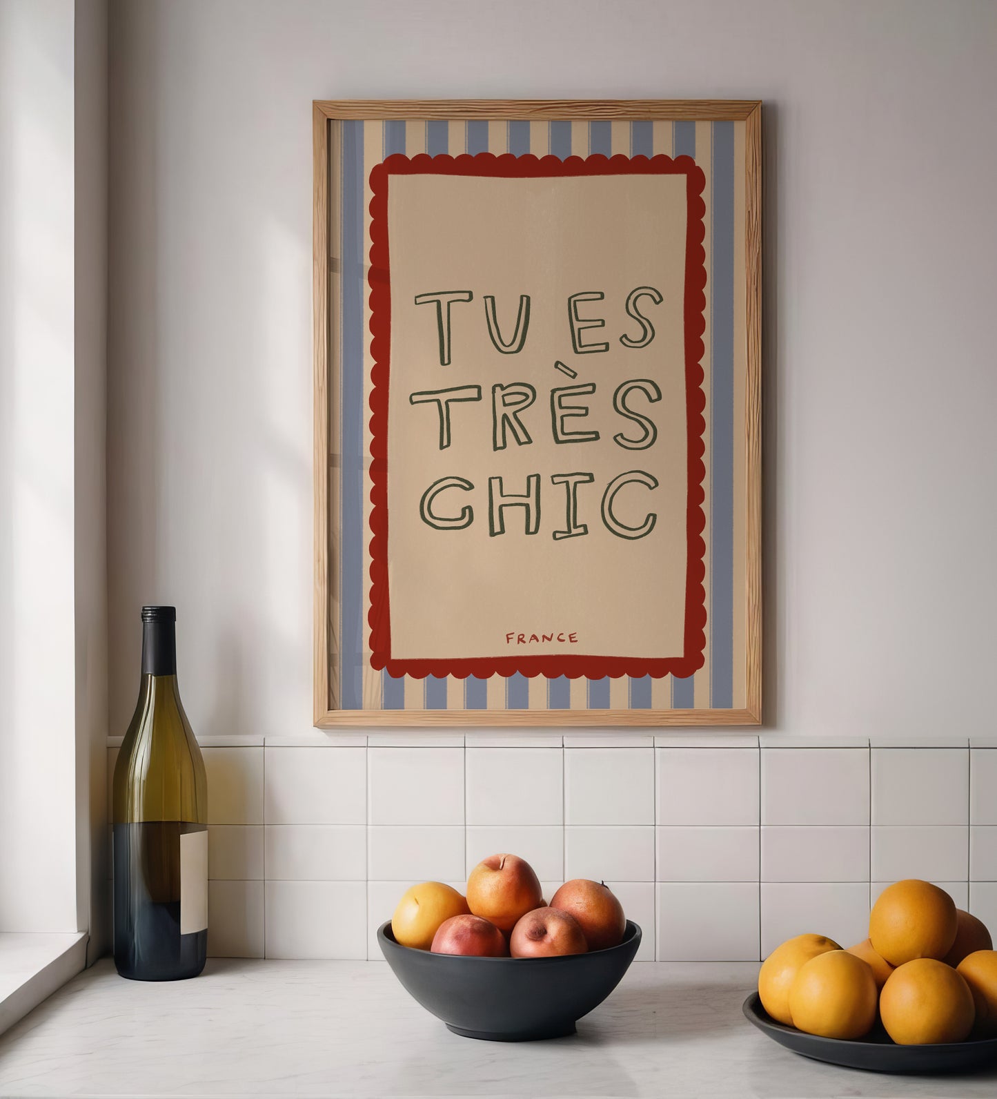 Tu Es Très Chic | Very Chic Print | UNFRAMED