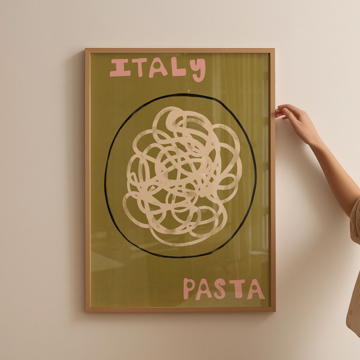 Italy Pasta | Foodie Print | UNFRAMED