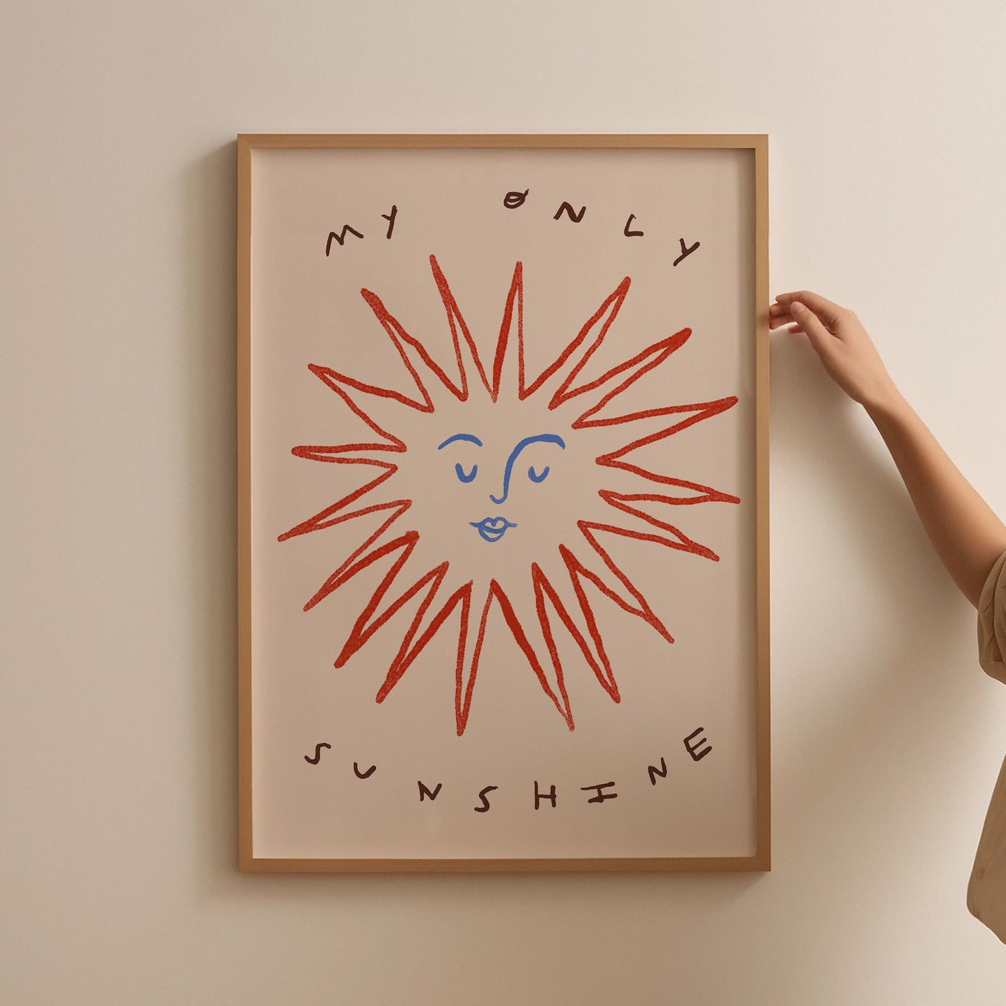 My Only Sunshine | Sun Print | UNFRAMED