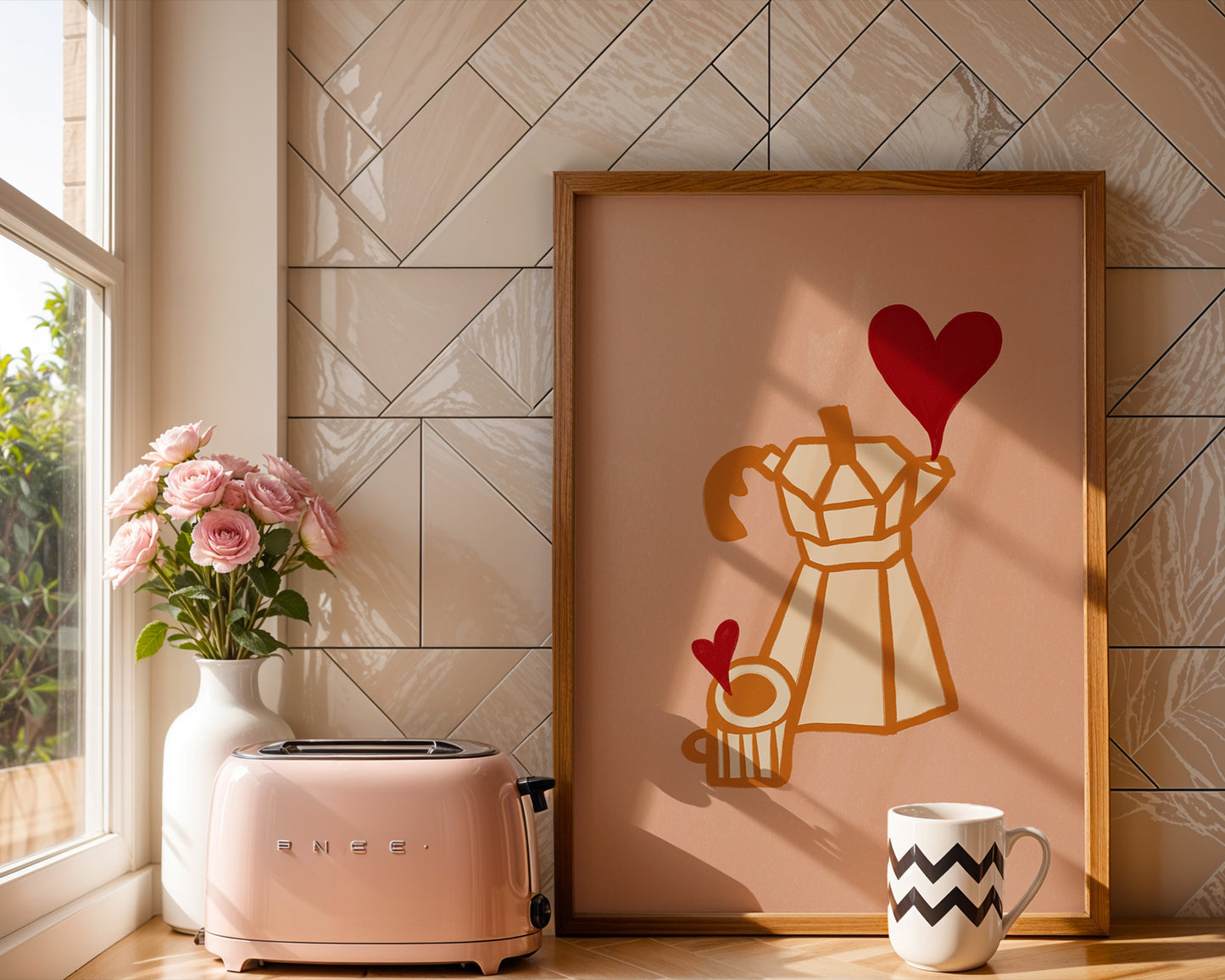Moka Love | Coffee Print | UNFRAMED