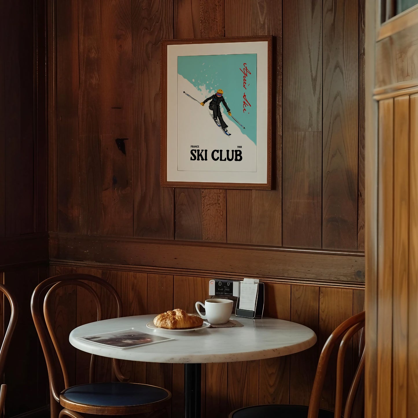 Après Ski | Ski Club Print | UNFRAMED