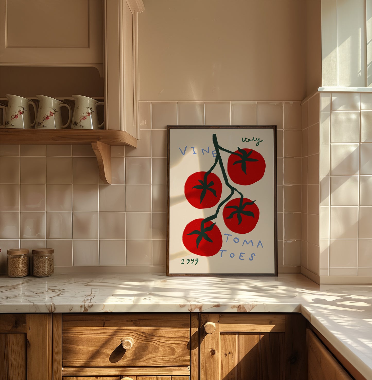 Italian Vine Tomatoes | Kitchen Print | UNFRAMED