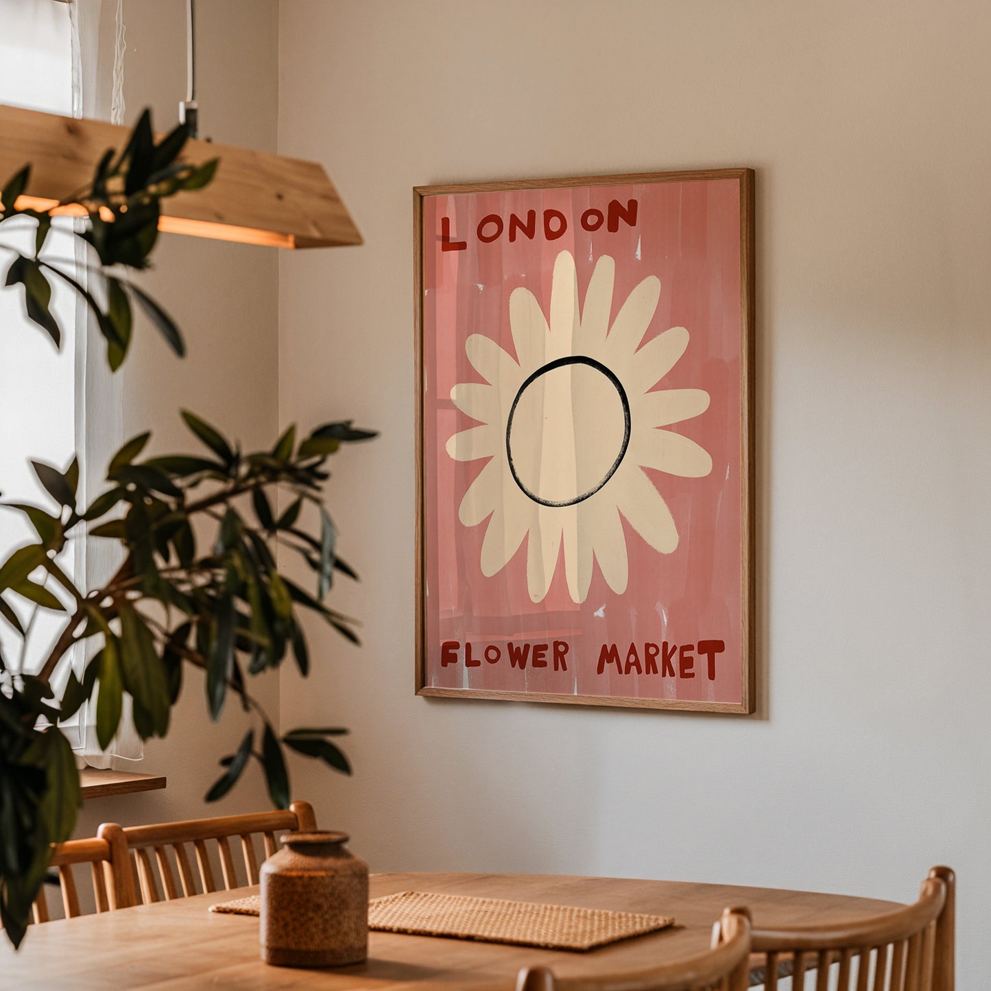 London Flower Market | Floral Print | UNFRAMED