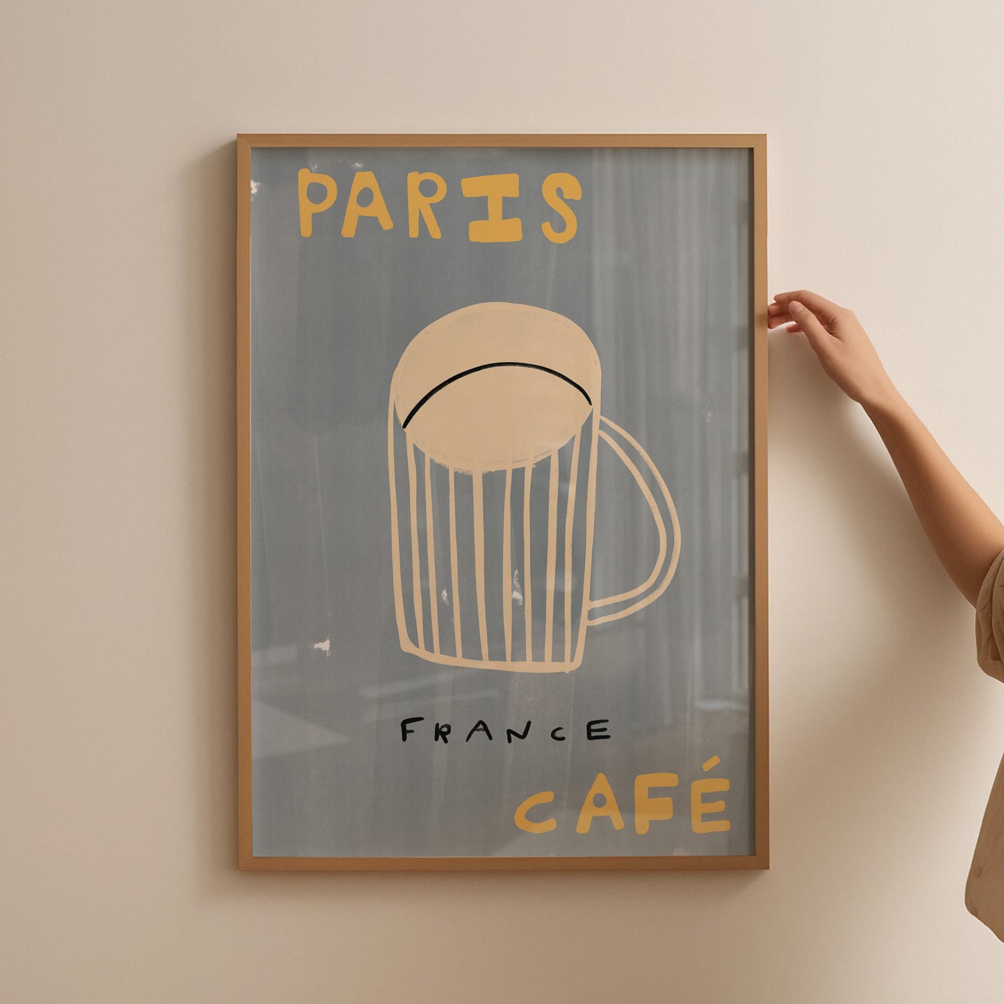Paris Cafe | Coffee Print | UNFRAMED