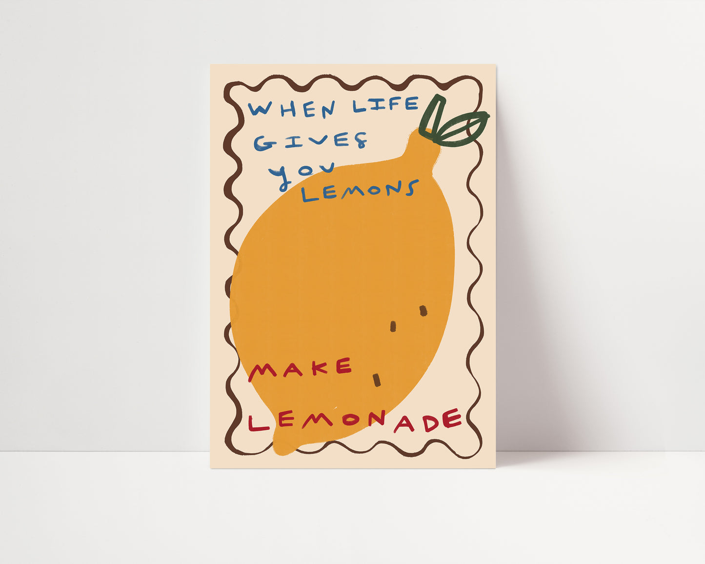 Make Lemonade | Lemons Print | UNFRAMED