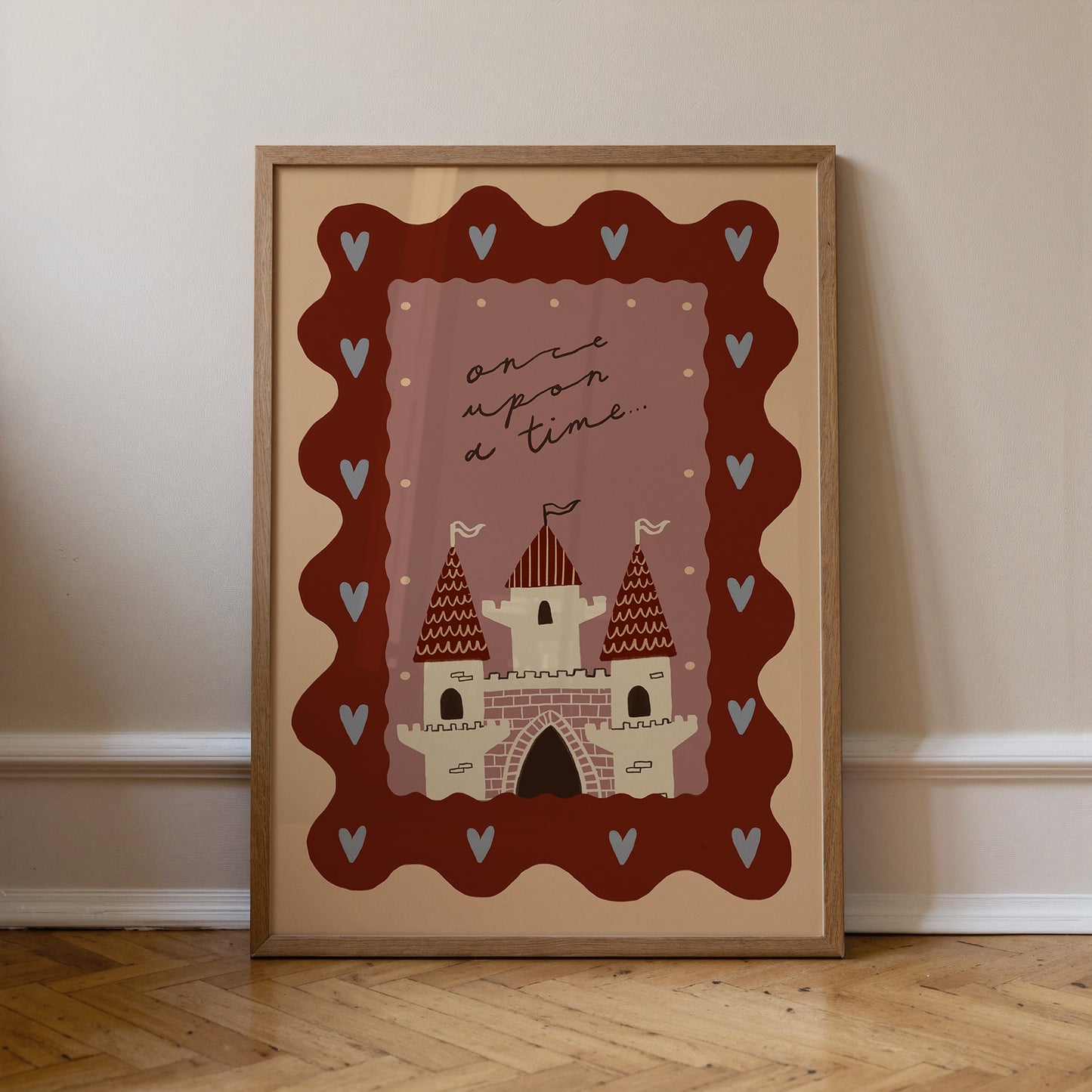 Once Upon A Time | Nursery Print | UNFRAMED
