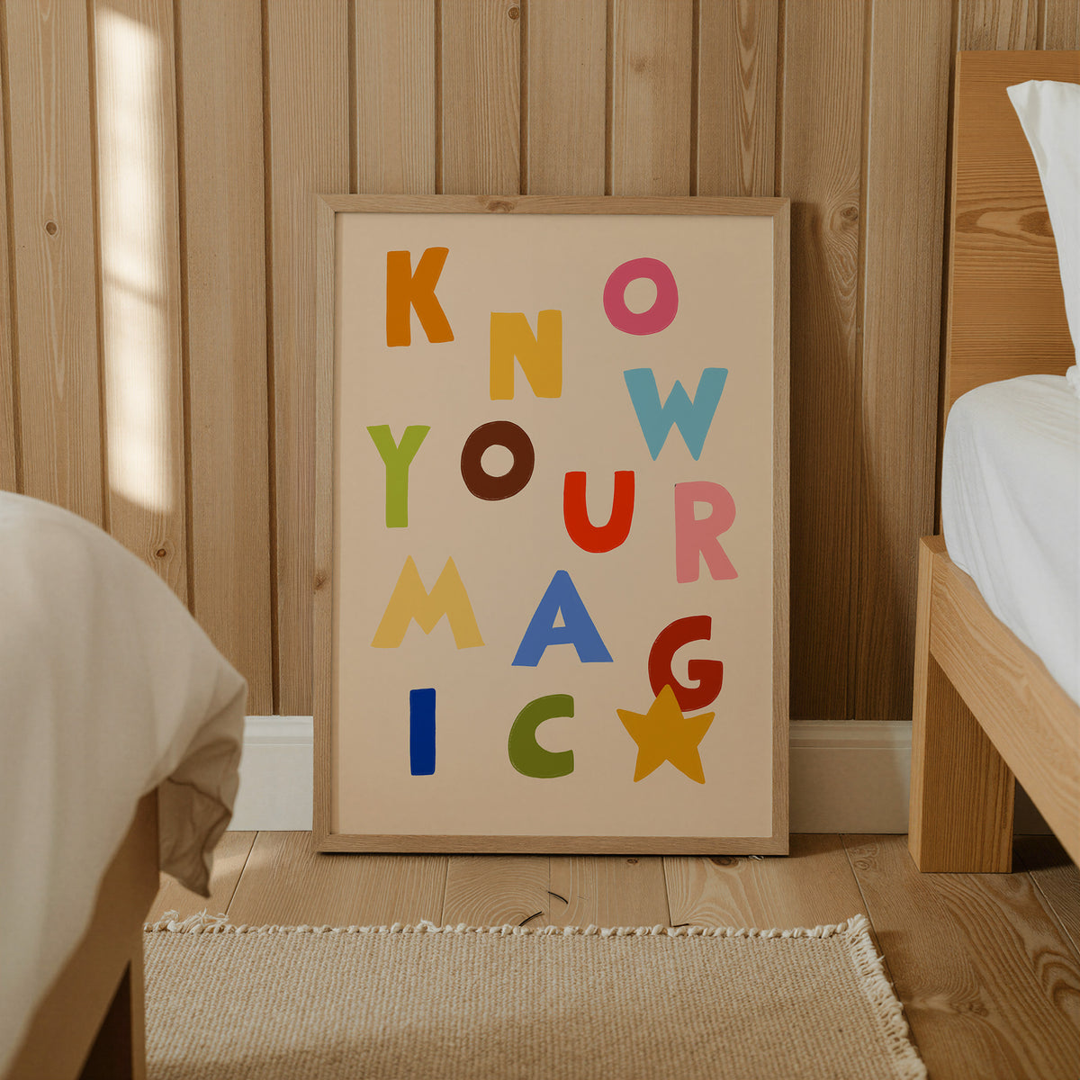 Know Your Magic | Kids Affirmation Print | UNFRAMED