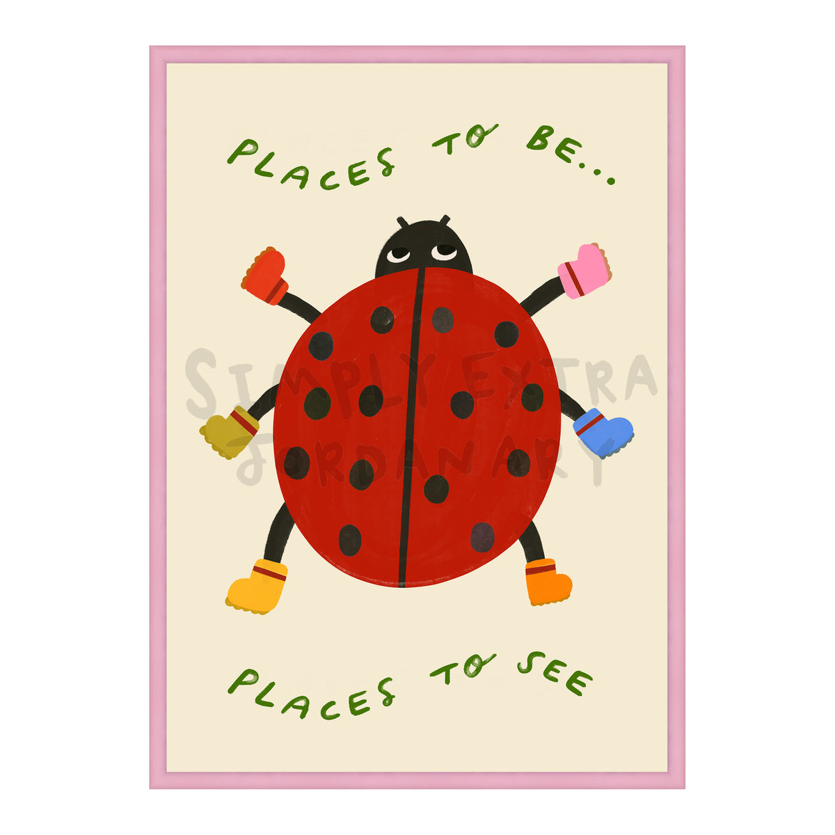 Places To Be Print