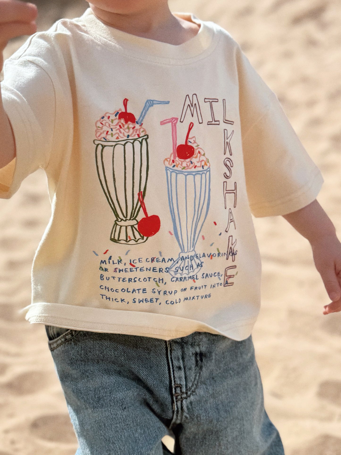 Oversized Children's Graphic T-shirt | Milkshake
