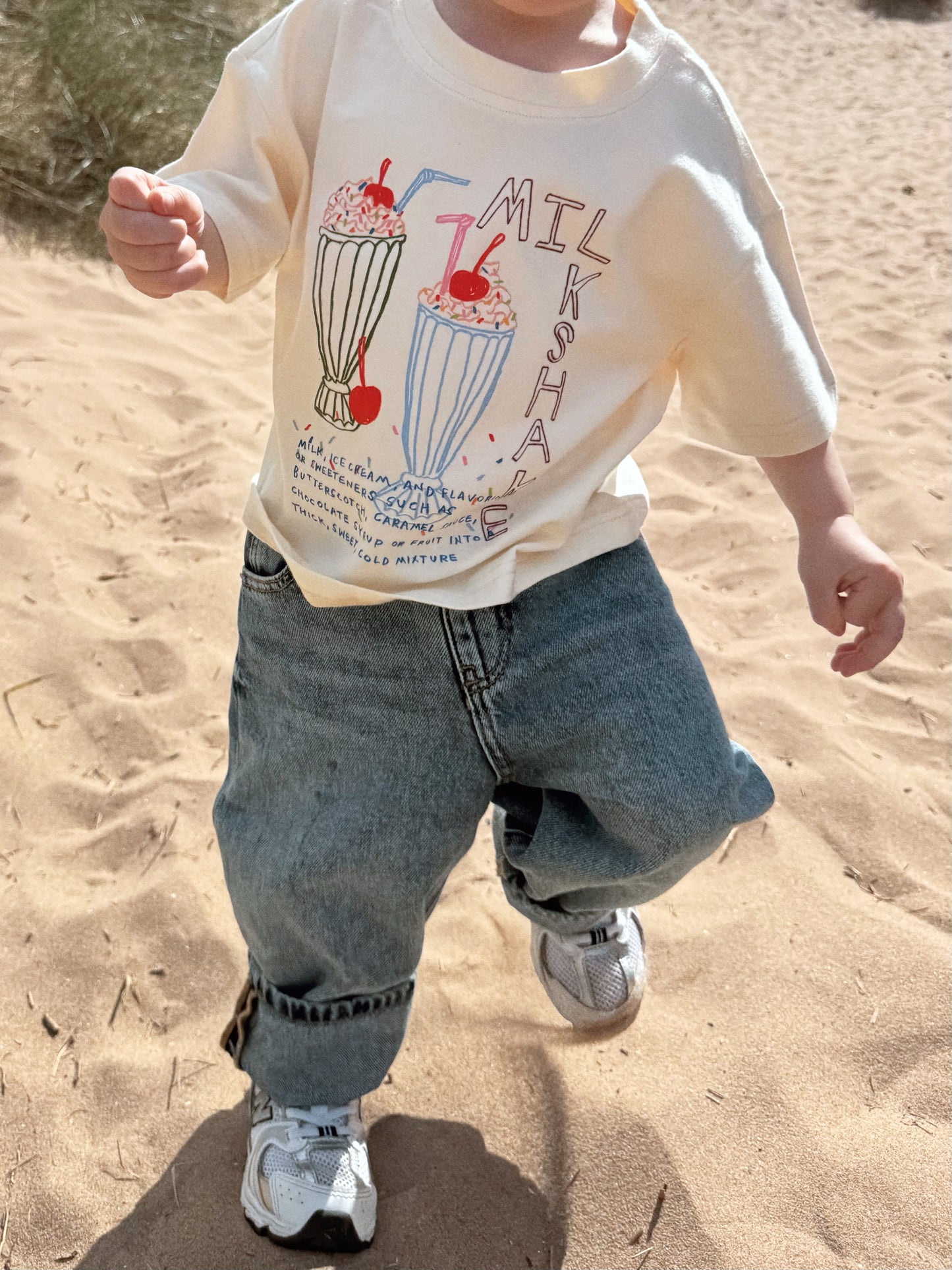 Oversized Children's Graphic T-shirt | Milkshake