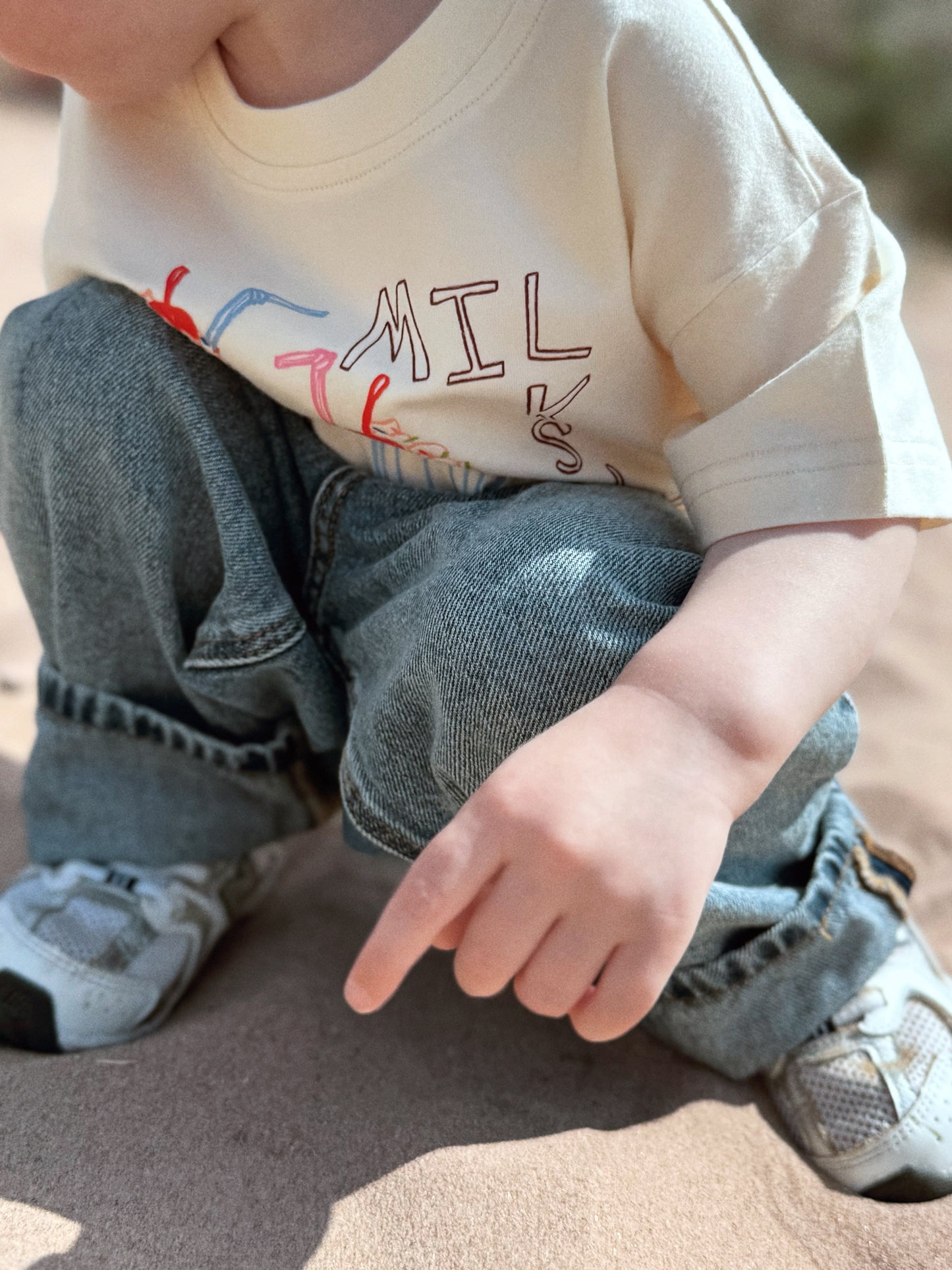 Oversized Children's Graphic T-shirt | Milkshake