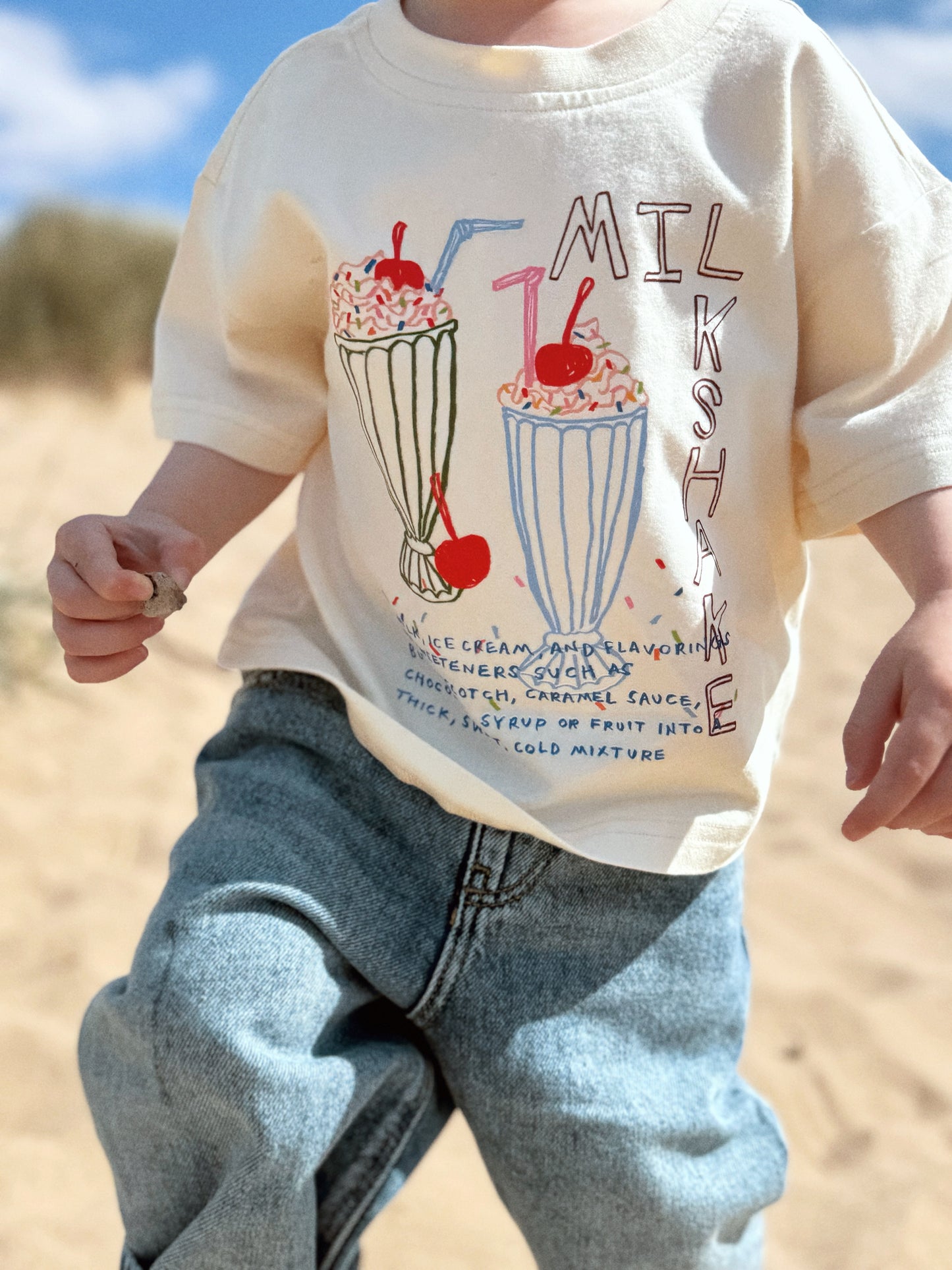 Oversized Children's Graphic T-shirt | Milkshake