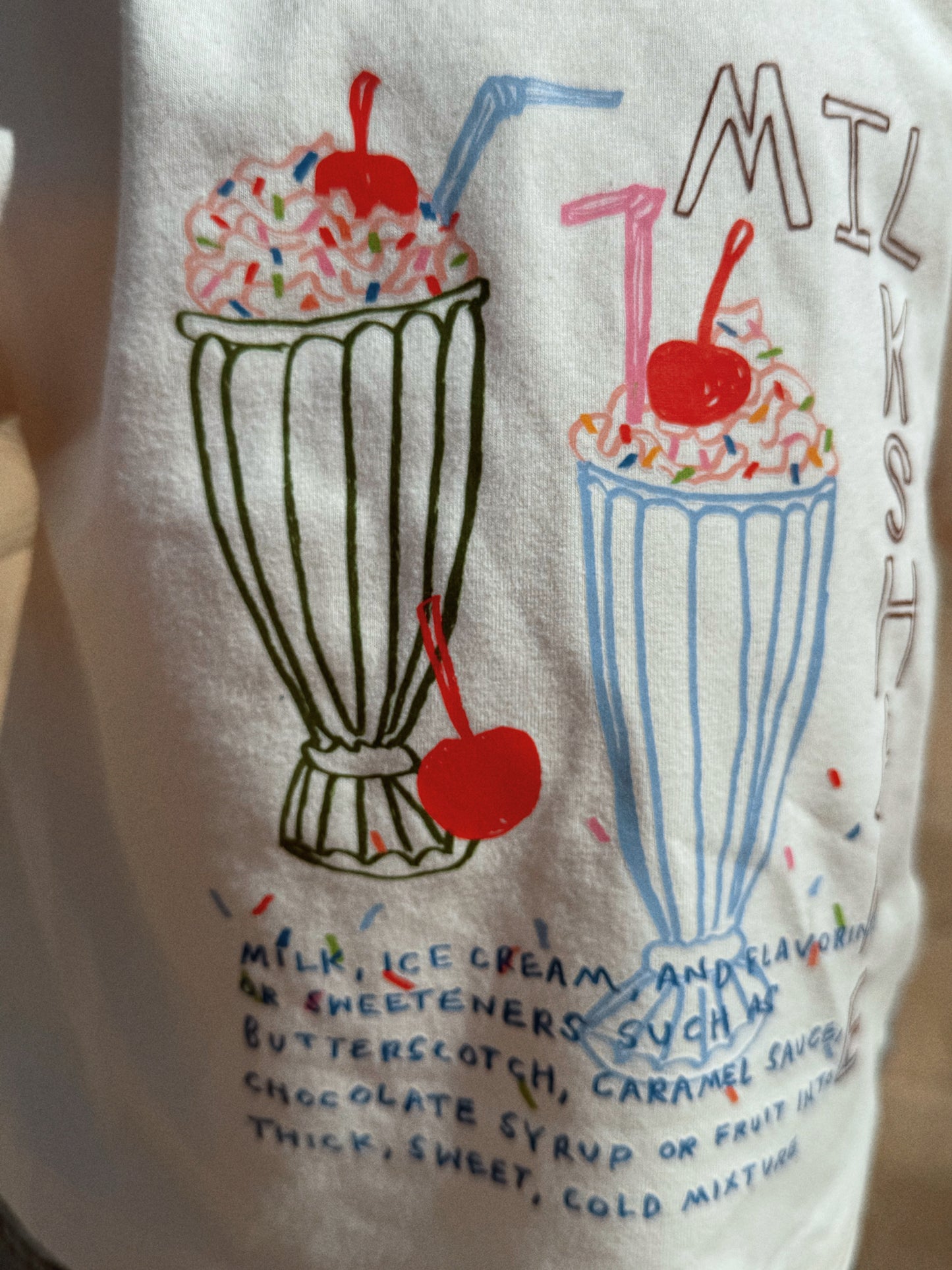 Oversized Children's Graphic T-shirt | Milkshake