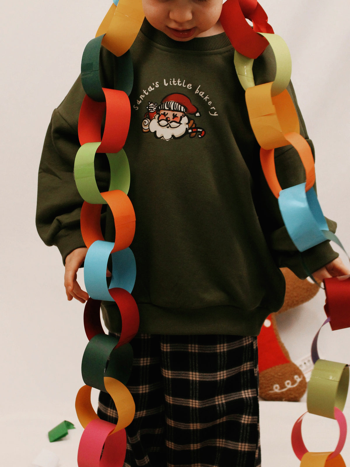 COMING SOON | Santa's Little Bakery Children's Christmas Sweatshirt