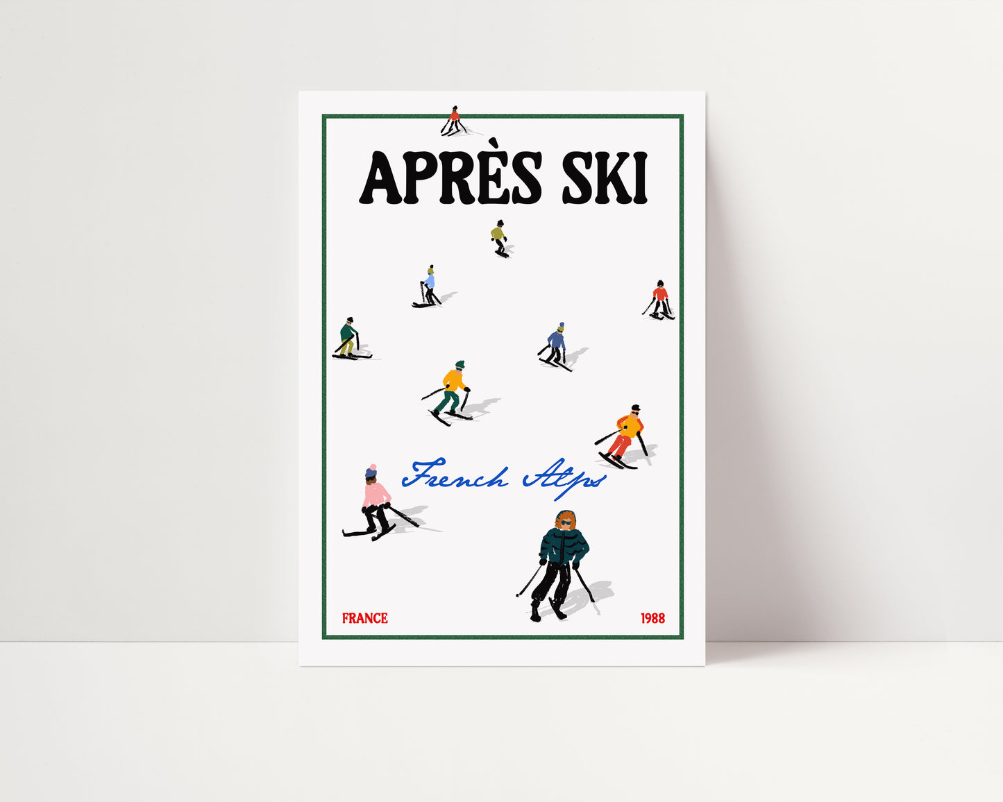 Après Ski | French Apls Print | UNFRAMED