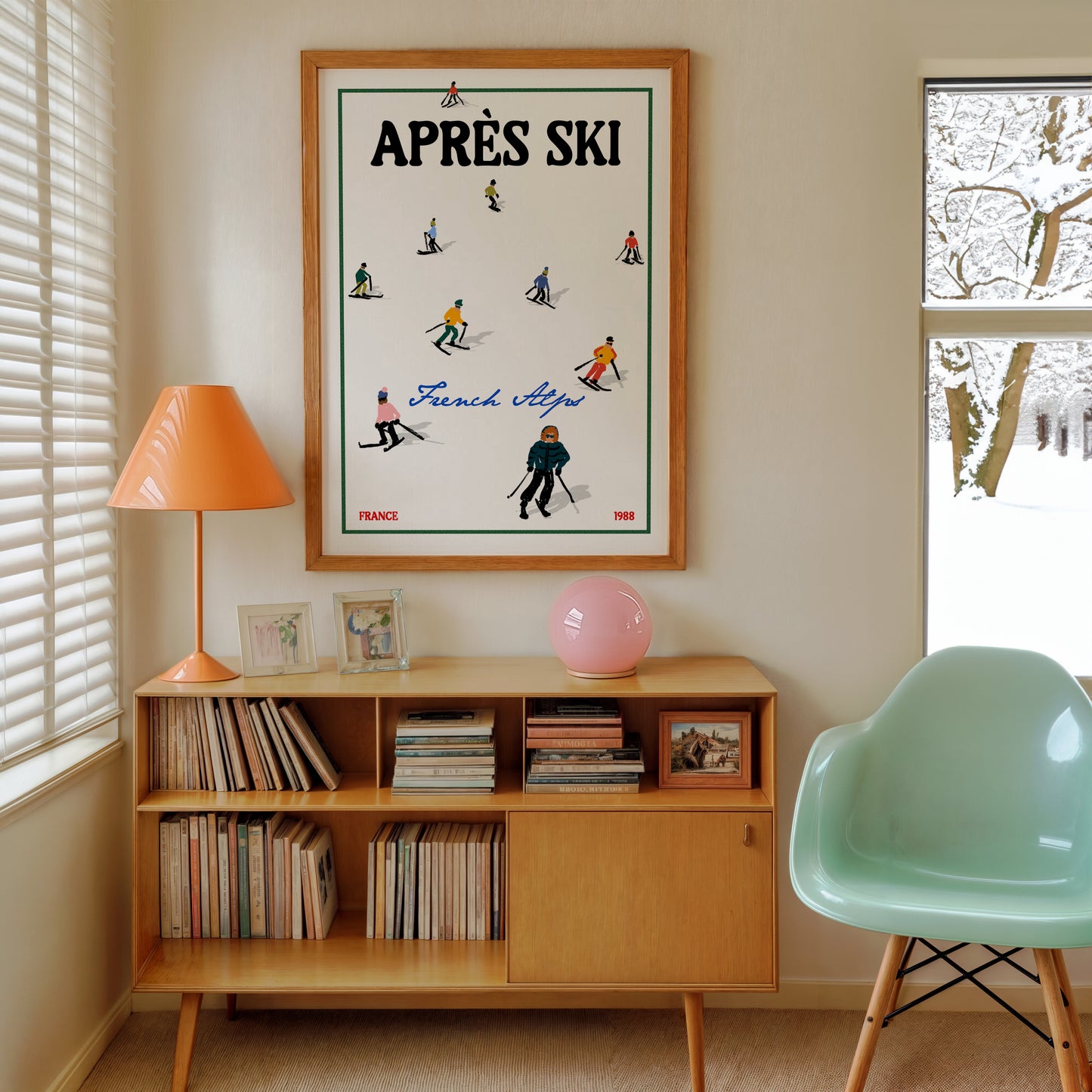 Après Ski | French Apls Print | UNFRAMED