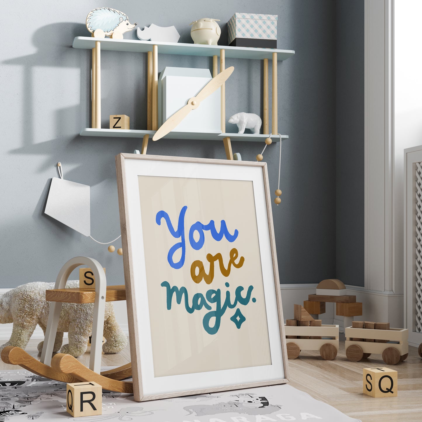 You Are Magic | Nursery Print | UNFRAMED