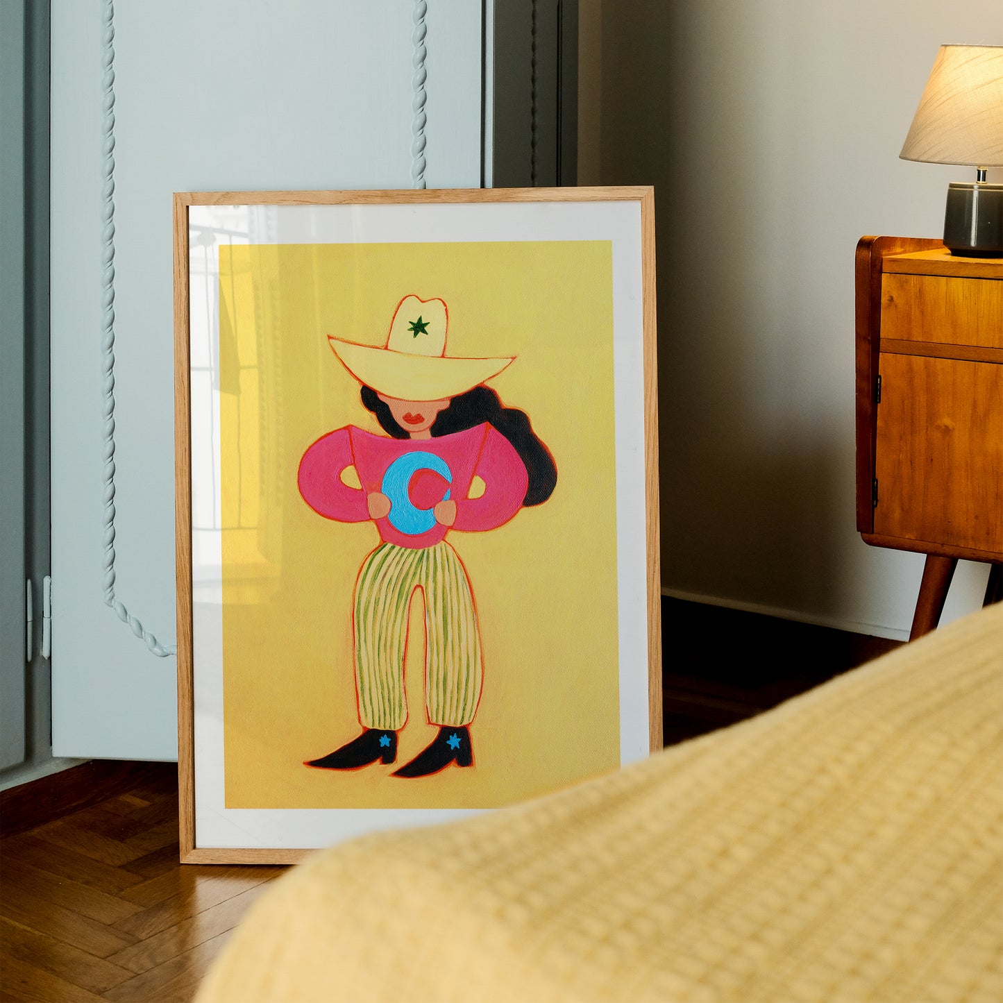Rodeo Dream | Hand Painted Print | UNFRAMED