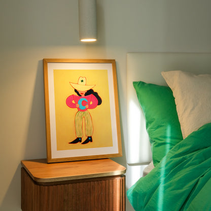 Rodeo Dream | Hand Painted Print | UNFRAMED