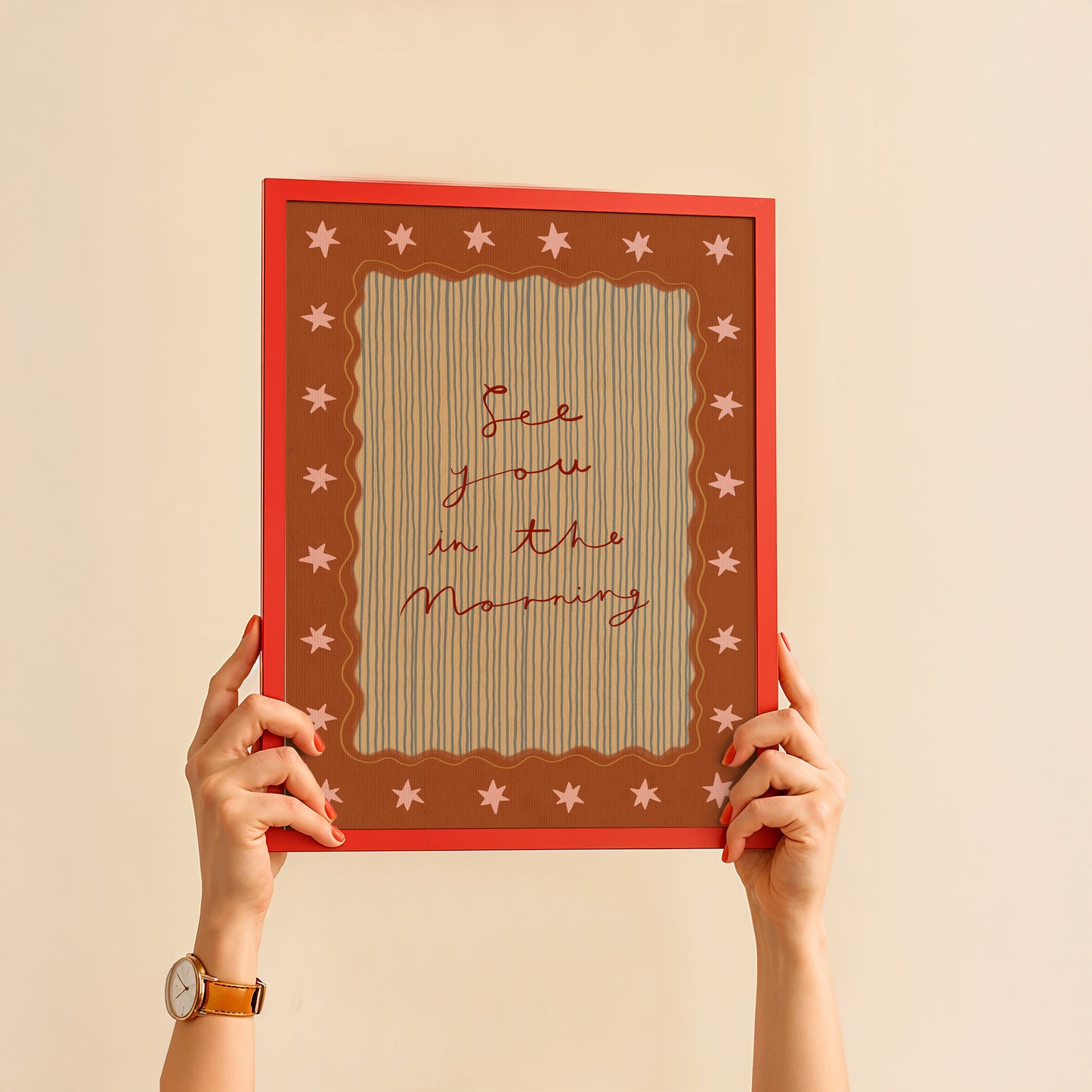 See You In The Morning | Nursery Print | UNFRAMED