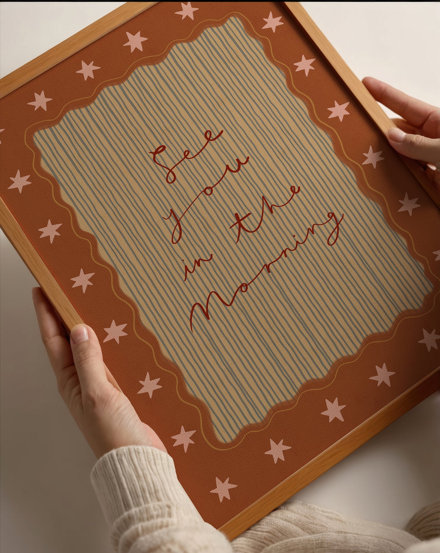 See You In The Morning | Nursery Print | UNFRAMED