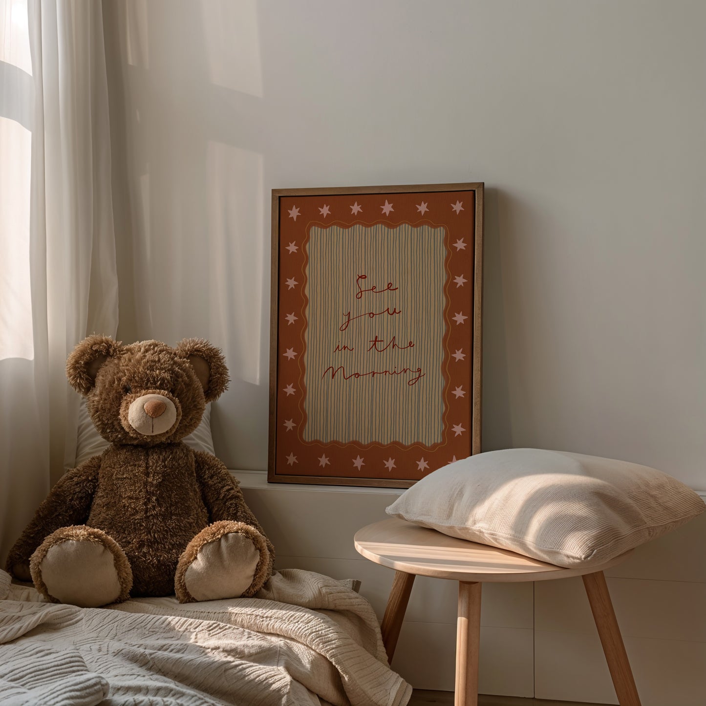 See You In The Morning | Nursery Print | UNFRAMED