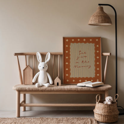 See You In The Morning | Nursery Print | UNFRAMED