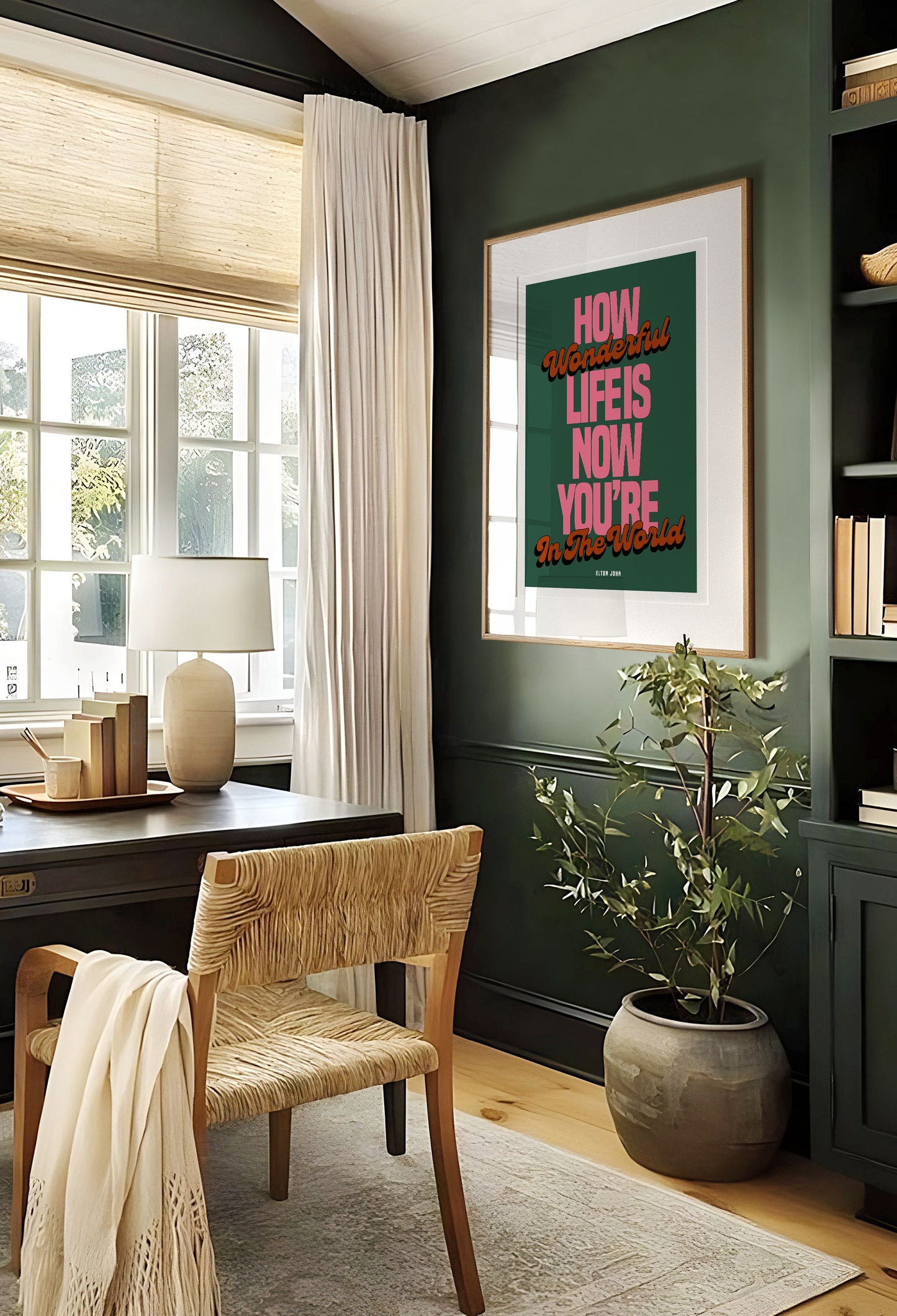 Your Song Print | How Wonderful Life Is Poster | UNFRAMED