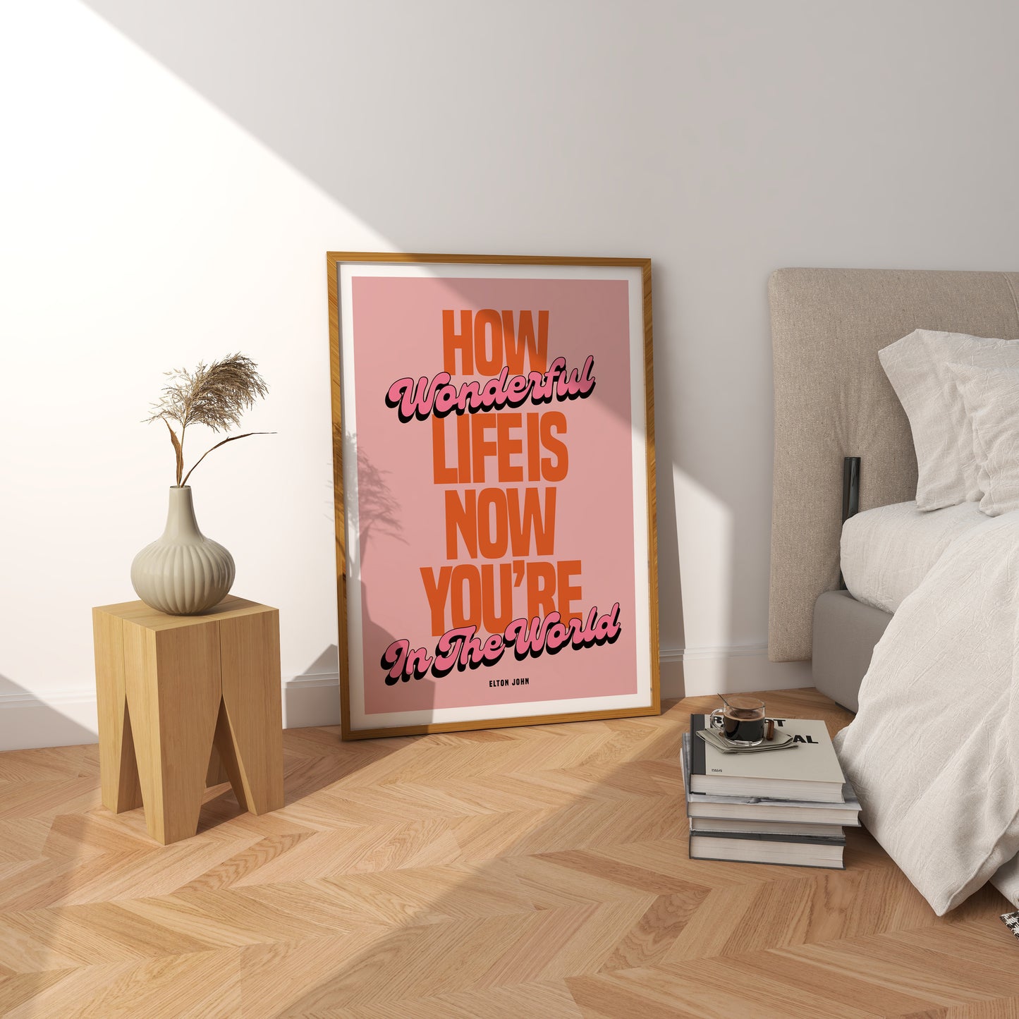 Your Song Print | How Wonderful Life Is Poster | UNFRAMED