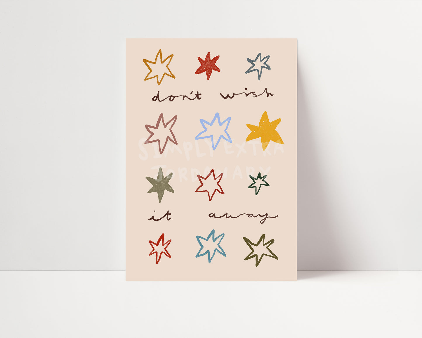 Don't Wish It Away | Nursery Print | UNFRAMED