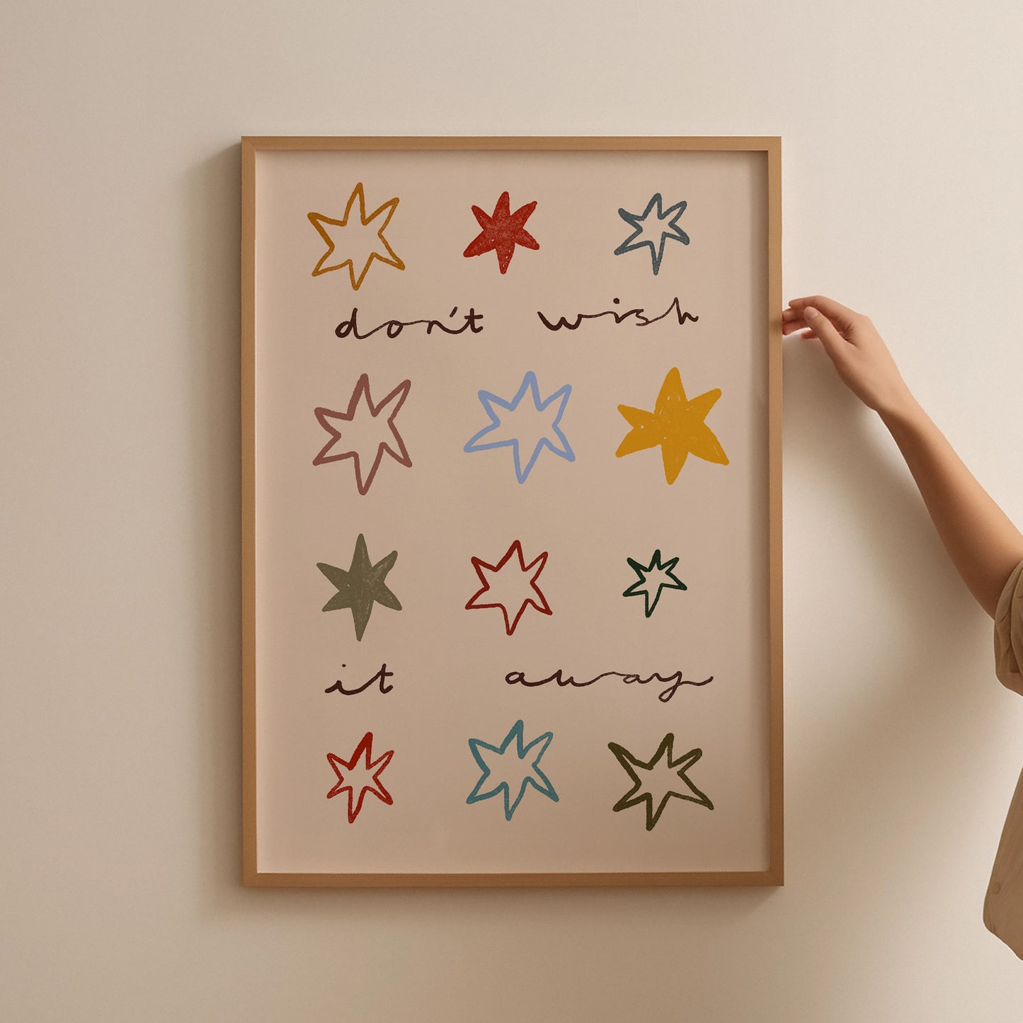 Don't Wish It Away | Nursery Print | UNFRAMED