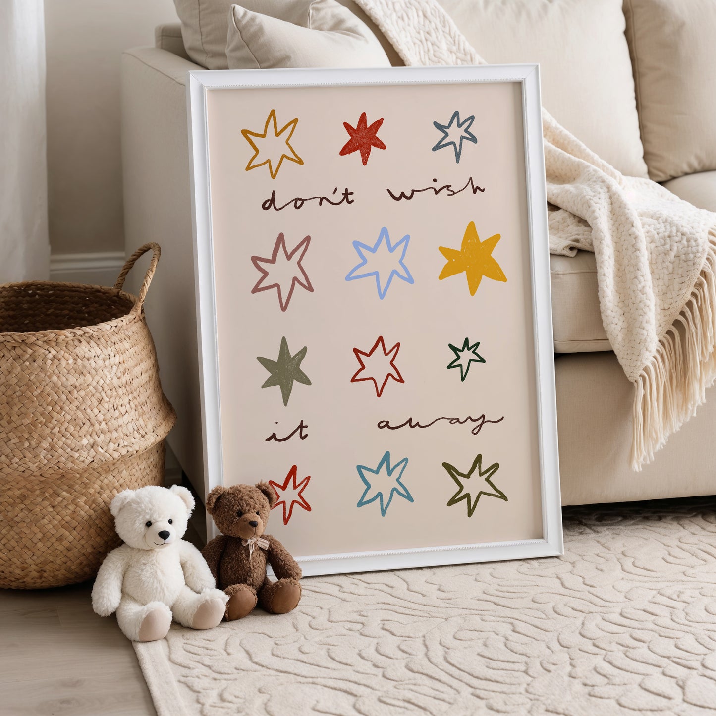 Don't Wish It Away | Nursery Print | UNFRAMED