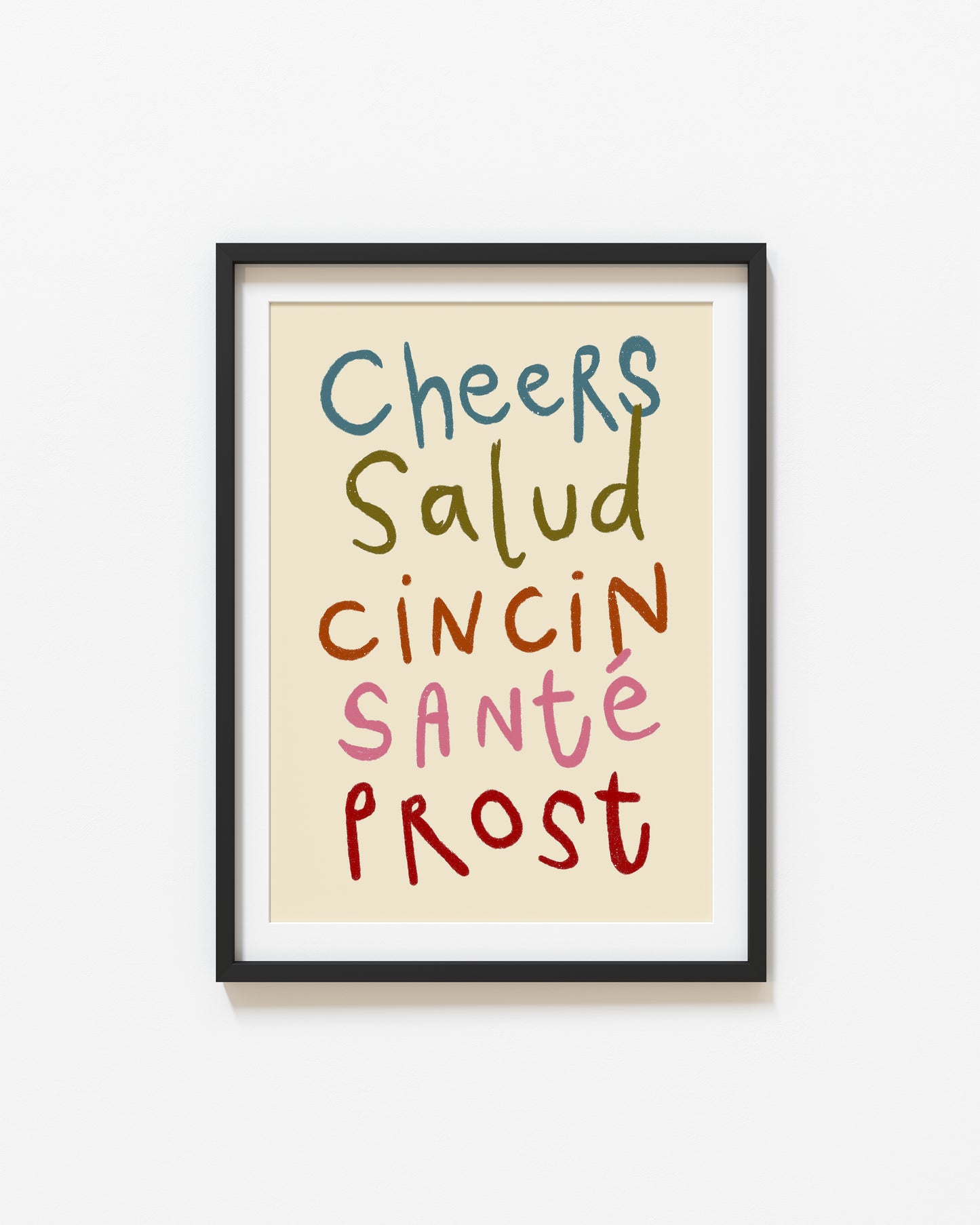 Cheers | Set of 2 Prints | UNFRAMED