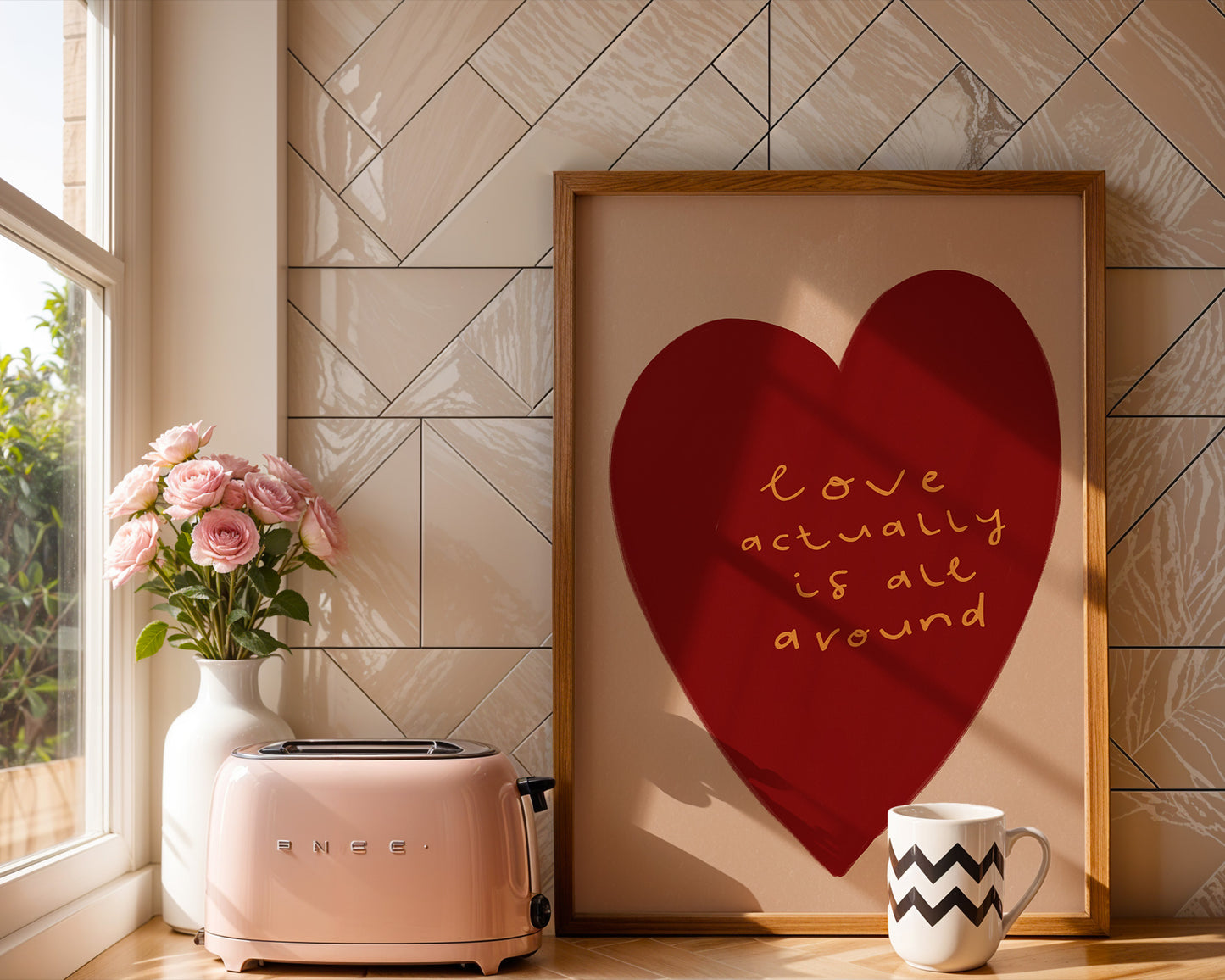 Love Actually Is All Around | Love Print | UNFRAMED