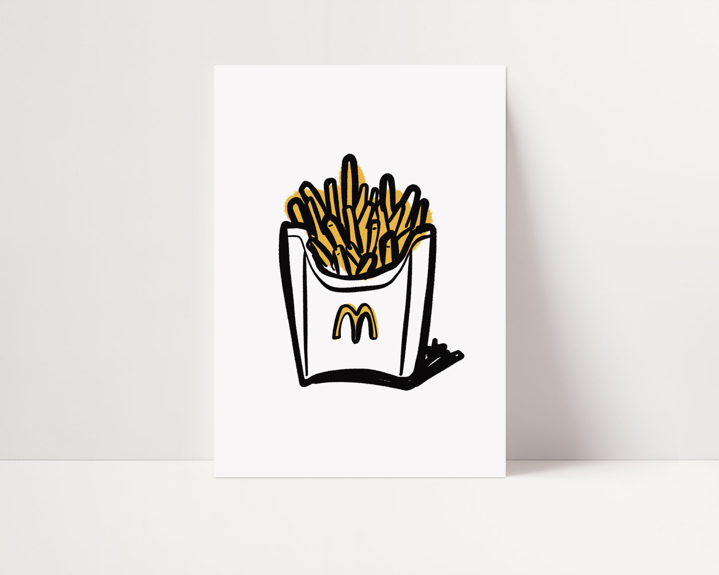 McDonald's Fries Print | Fast Food Poster | UNFRAMED