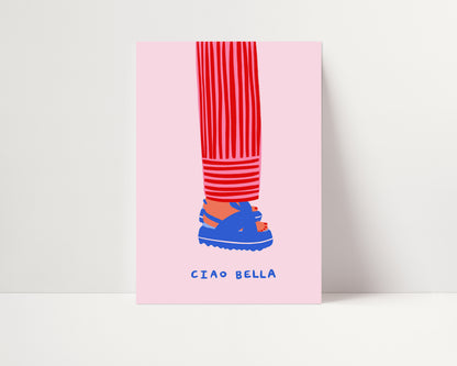 Ciao Bella | Wall Print | UNFRAMED