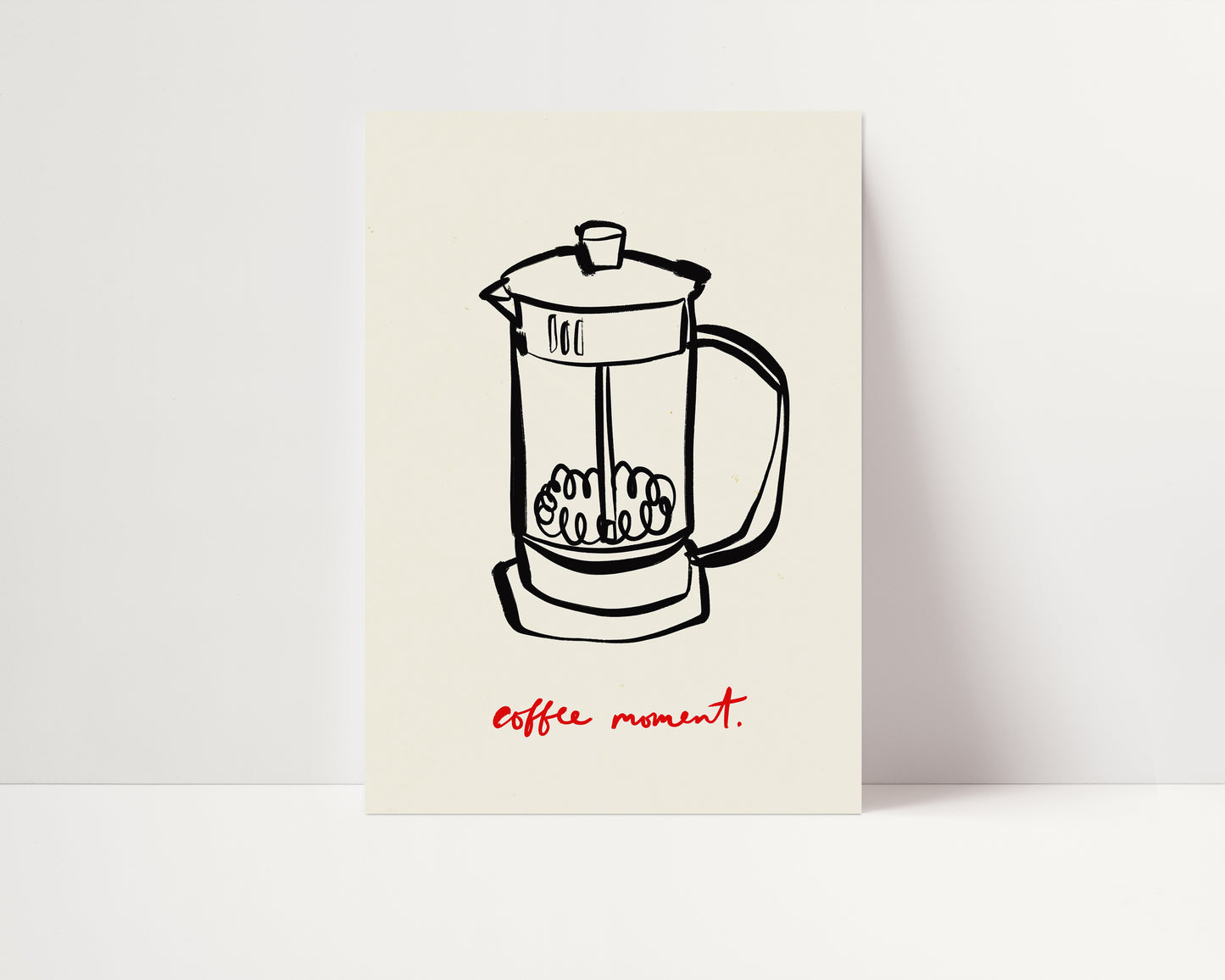 Coffee Moment | Coffee Poster | UNFRAMED