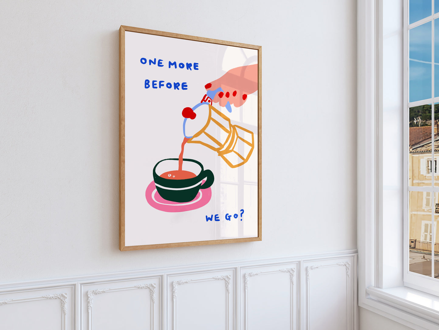 One More Before We Go? | Coffee Poster | UNFRAMED