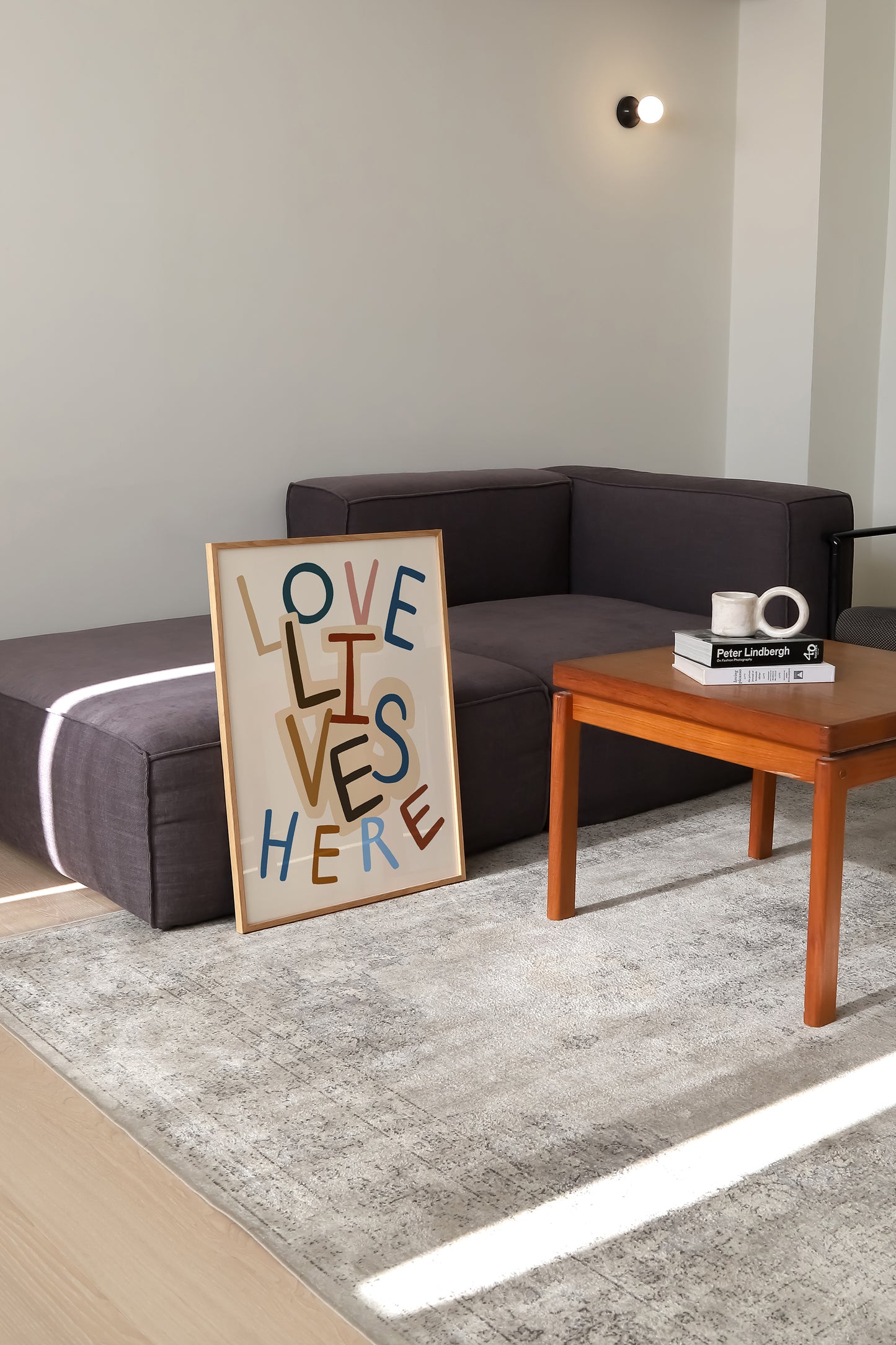 Love Lives Here | Home Quote | UNFRAMED